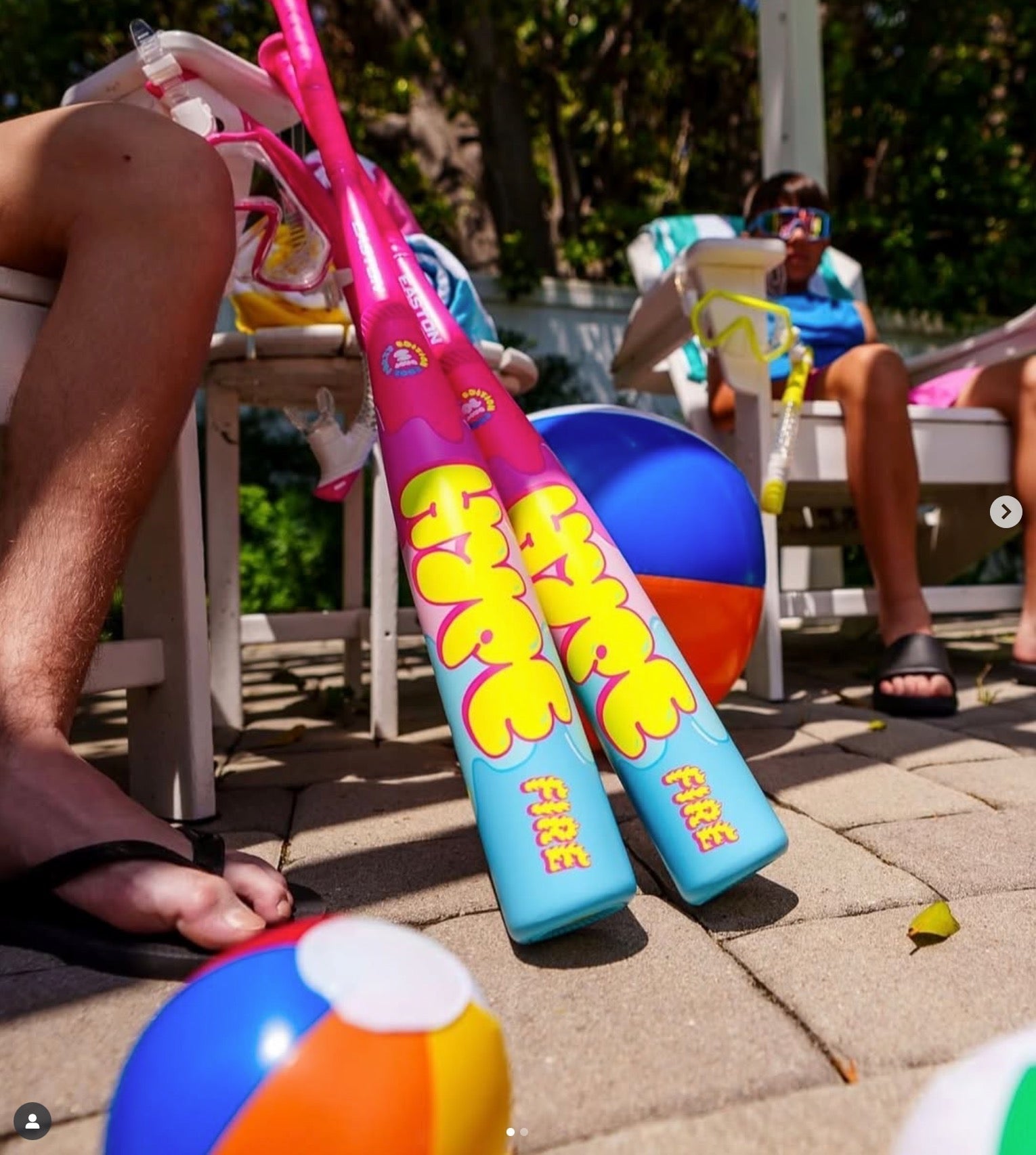 Hype Fire Pool Party Bat