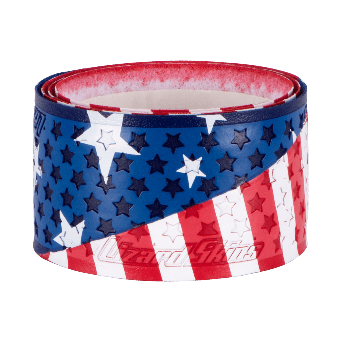 Lizard Skins DSP Bat Grip - Independence, featuring a unique stars and stripes pattern, 1.1 mm thickness for ultimate performance.