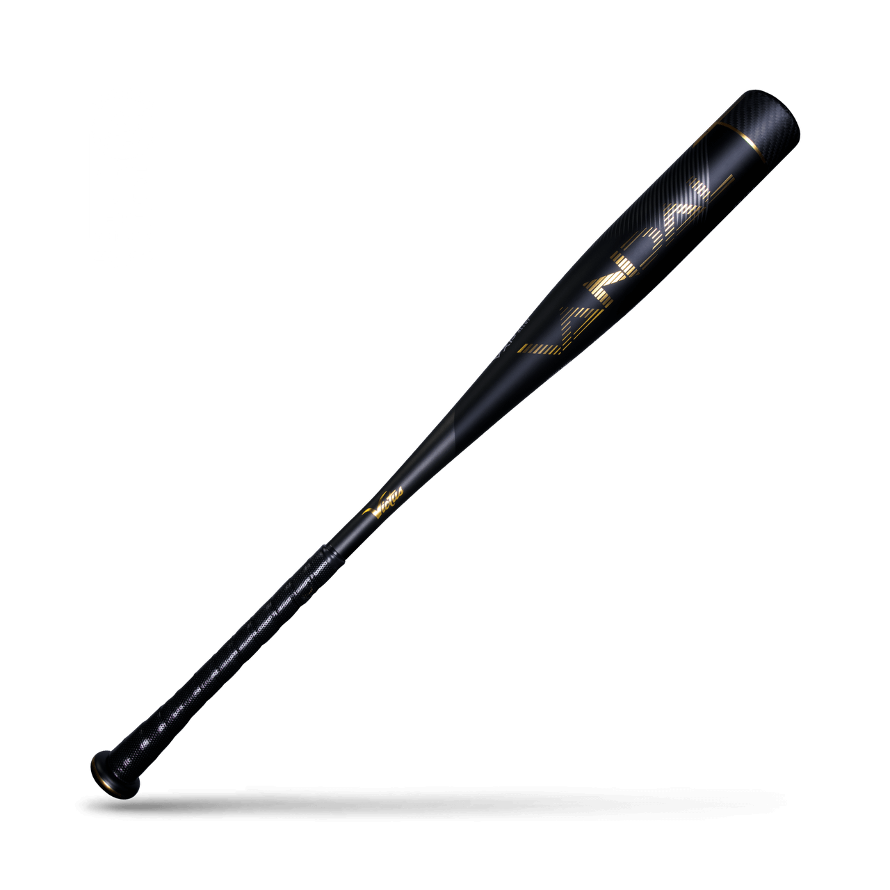 Victus Vandal 2 baseball bat featuring a micro-perforated grip and multi-variable wall thickness for enhanced performance.