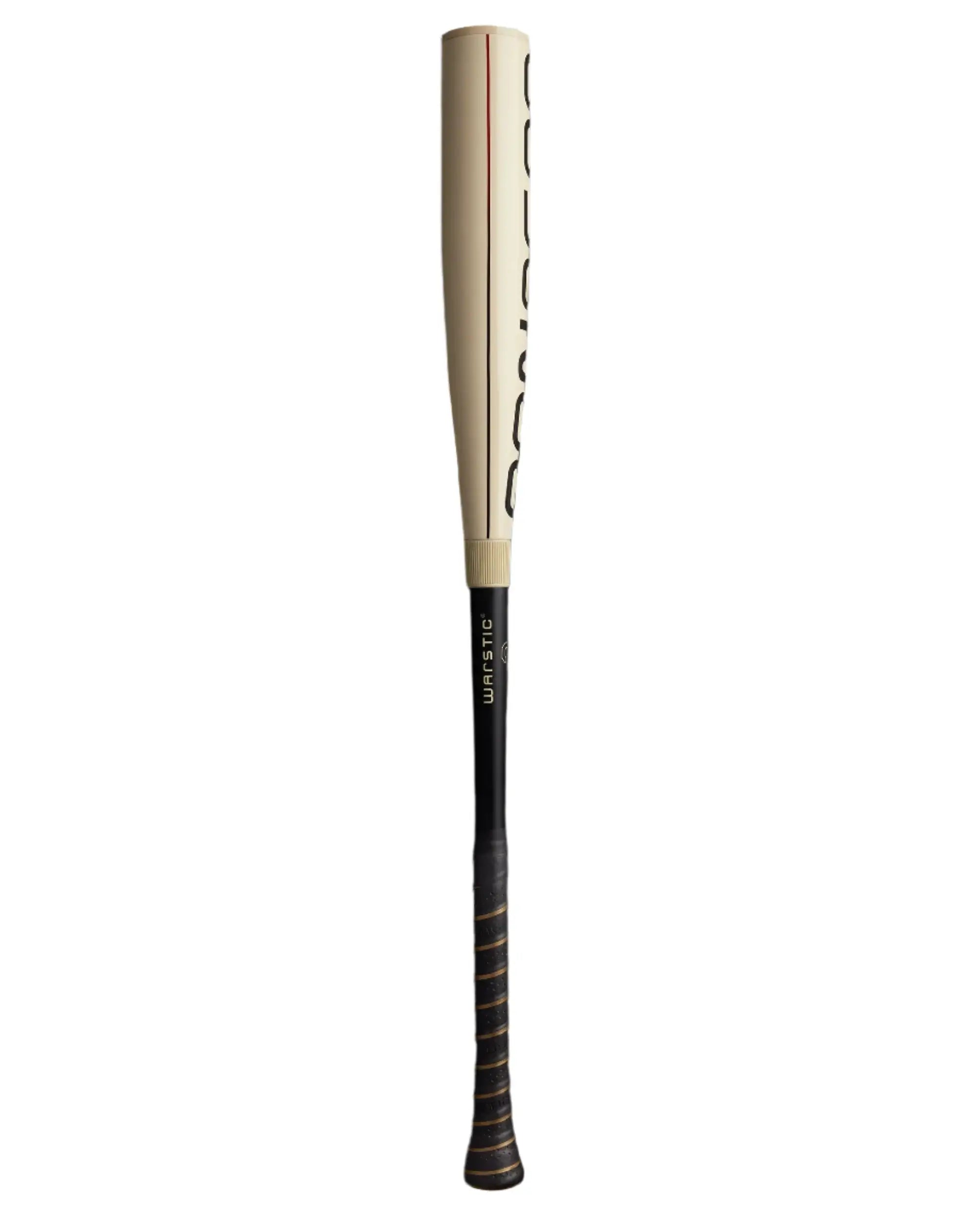 Warstic 2025 Bonesaber Hybrid BBCOR baseball bat with Katana2X alloy barrel and composite handle.