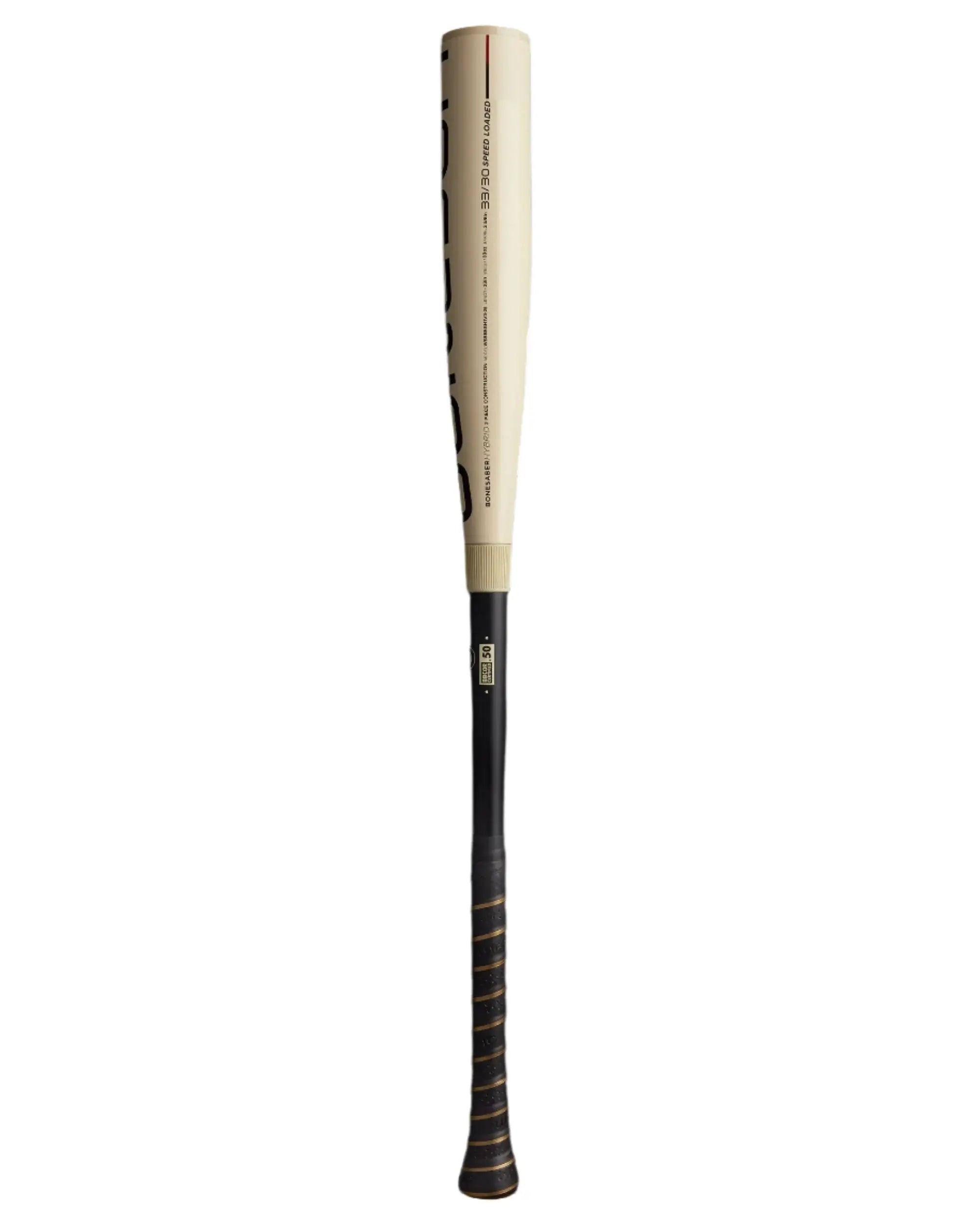 Warstic 2025 Bonesaber Hybrid BBCOR Metal Baseball Bat with Katana2X Alloy Barrel and composite handle.