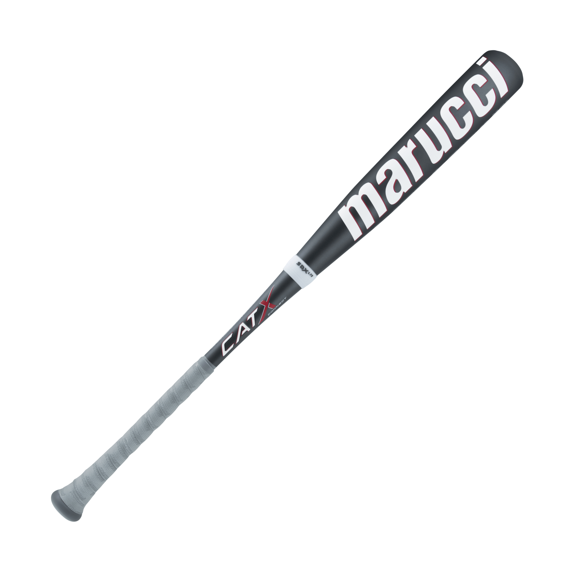Marucci CATX Connect Senior League USA Baseball bat with a sleek design and streamlined barrel for optimal performance.