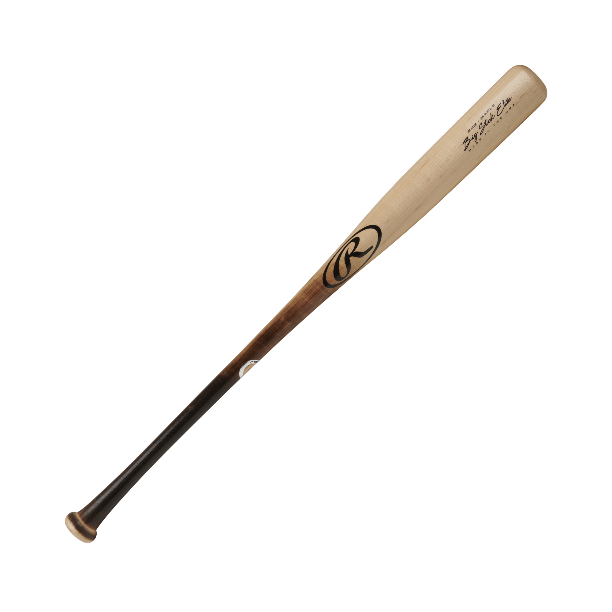 Rawlings Big Stick Elite 243 Maple Wood Bat with flame treated handle.