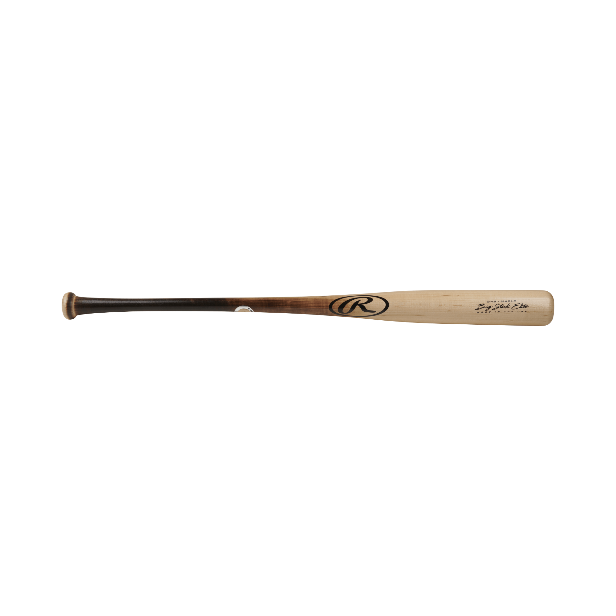 Rawlings Big Stick Elite 243 Maple Wood Bat with flame treated handle.