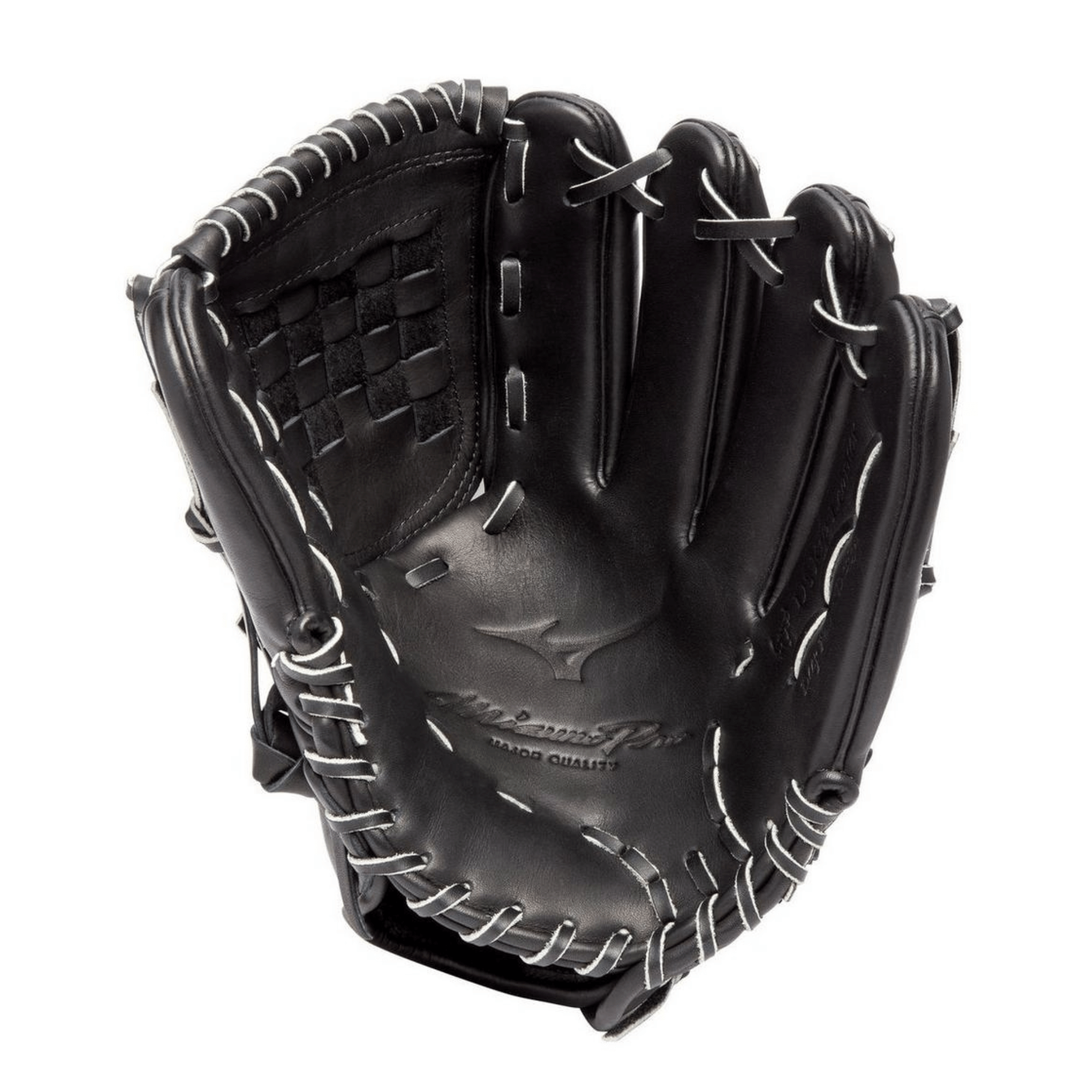 Mizuno Pro Corey Kluber GMP2CK-100DT 12 LHT Black-Silver baseball glove front view