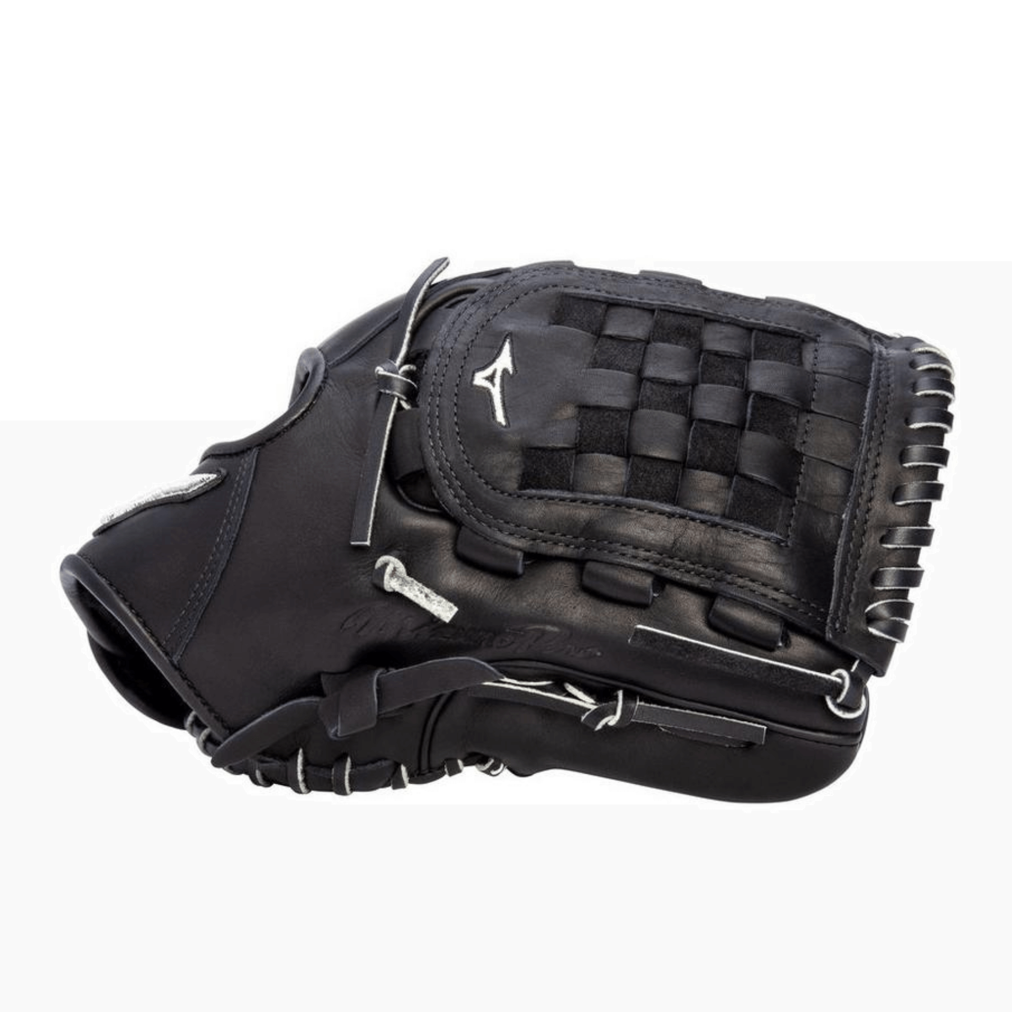 Mizuno Pro Corey Kluber GMP2CK-100DT 12 LHT Black-Silver baseball glove front view