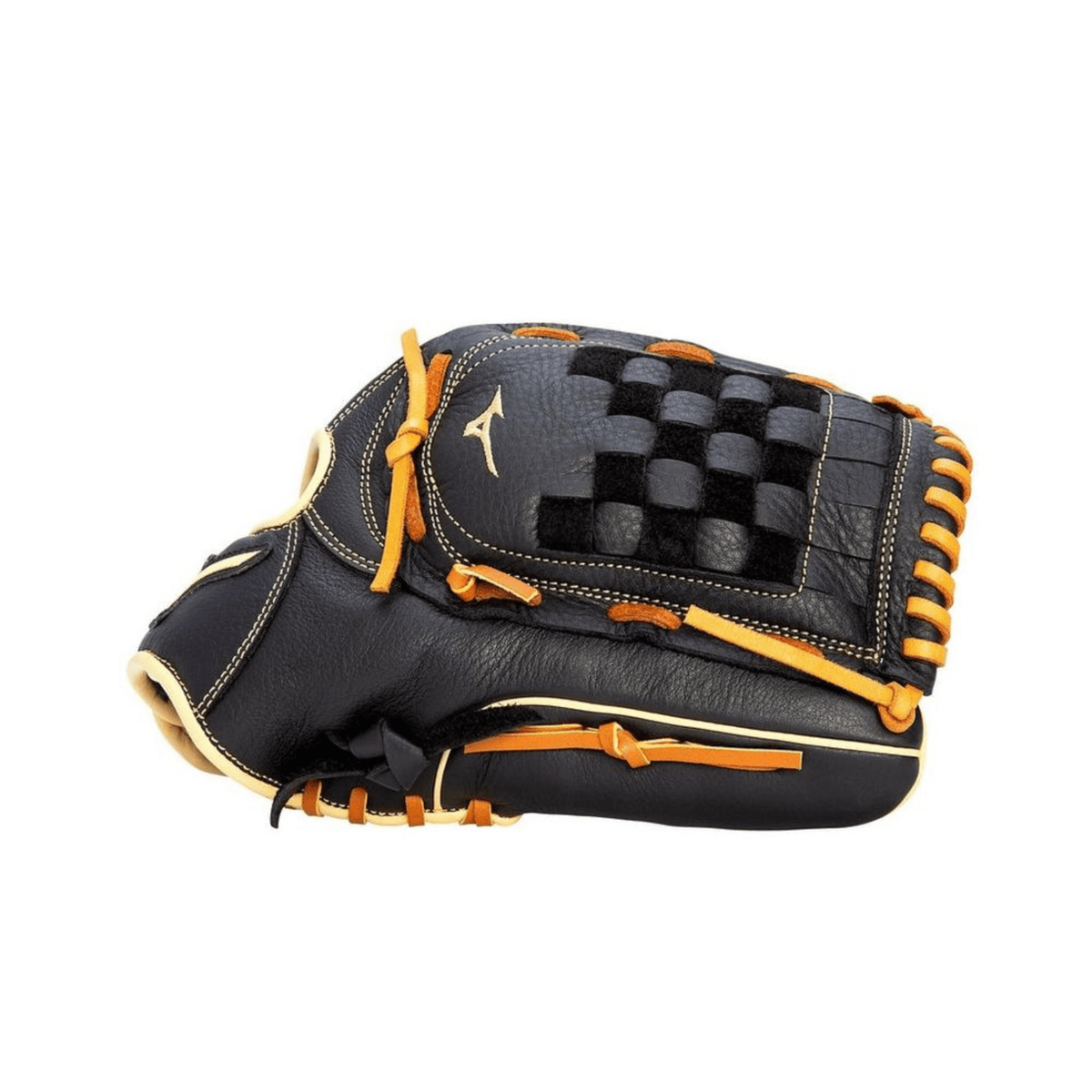Mizuno GPSL1201 Prospect Select 12 RH Black-Brown baseball glove, full grain leather.