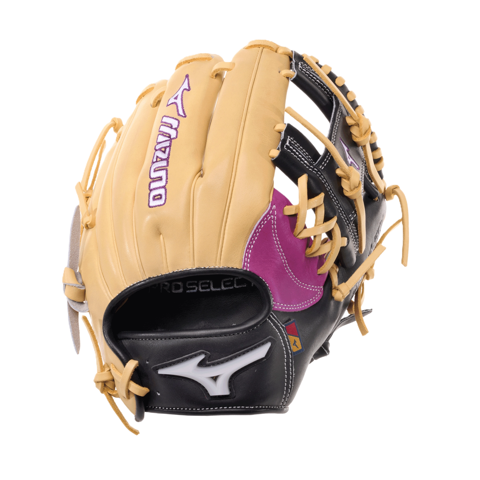 Mizuno Pro Select Baseball Glove – Front View