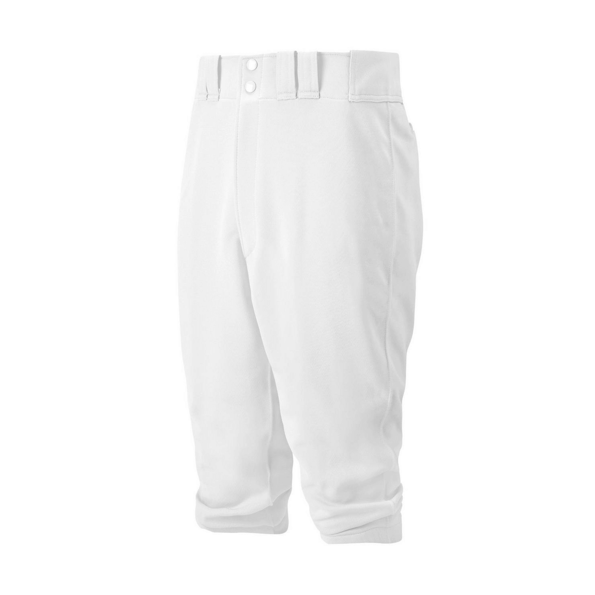 Mizuno Premier Short Pant worn just below knee with elastic bottom