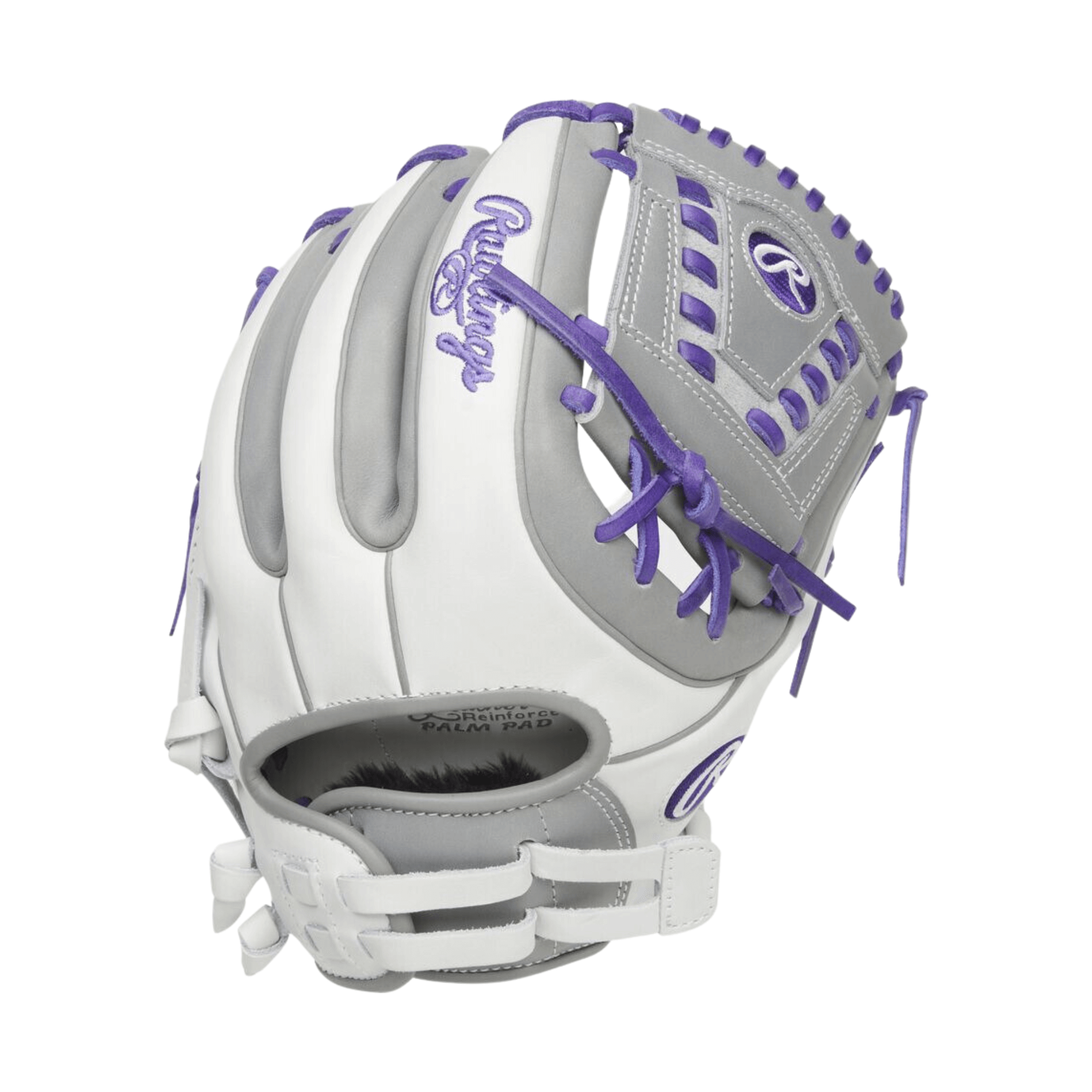 Rawlings Liberty Advanced Color Series 11.75-inch purple infield glove with full-grain leather and Poron XRD padding.