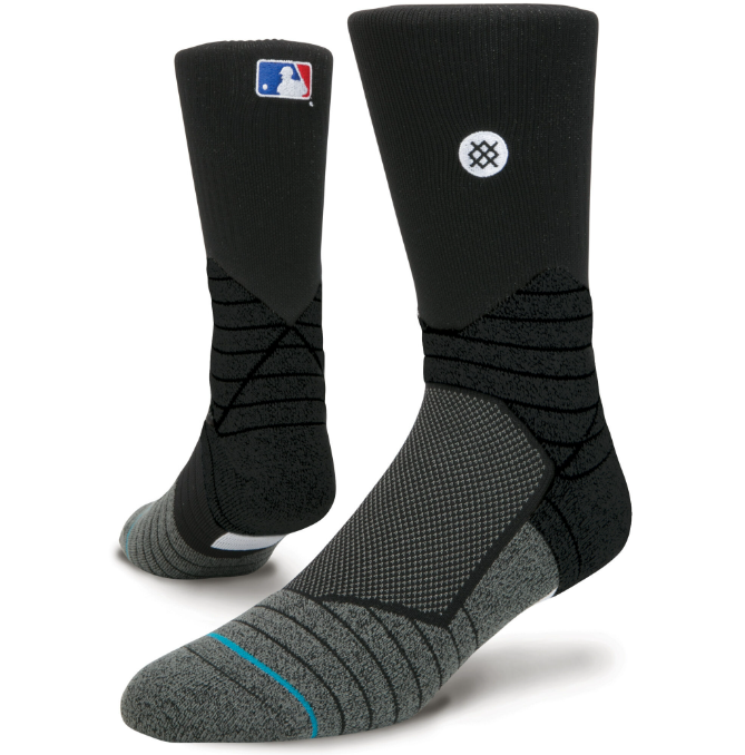 Stance MLB Diamond Pro Crew Socks Black