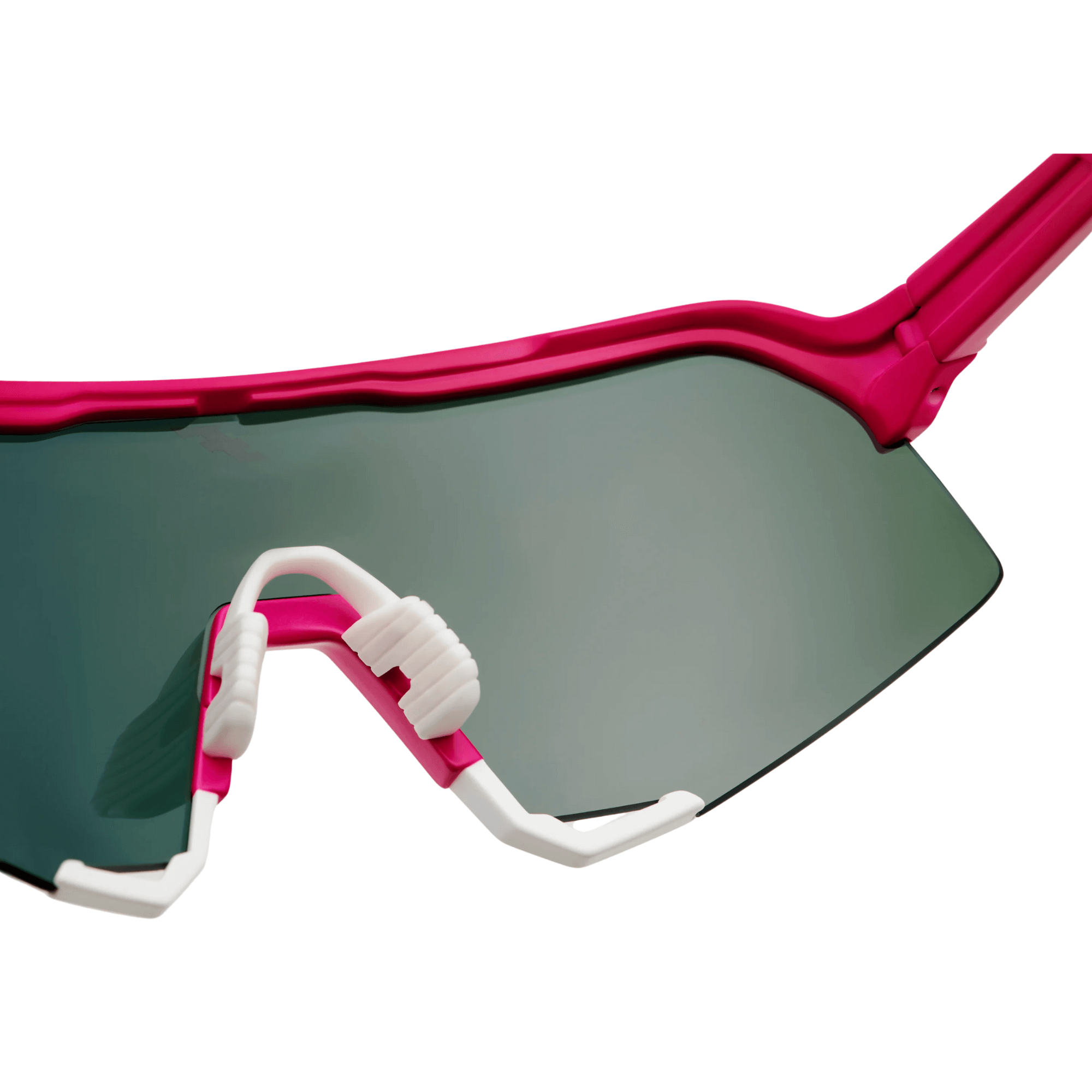 100% Tatis Limited-Edition sunglasses in vibrant pink with HiPER Lens technology for enhanced contrast.