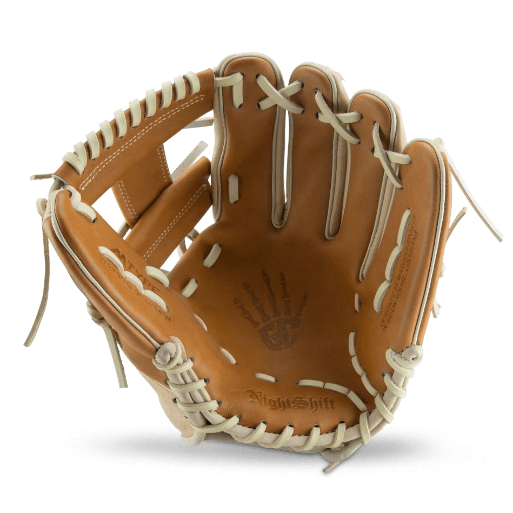 Marucci Nightshift western glove 11.75", featuring unique design and craftsmanship by Eric, ideal for all skill levels.