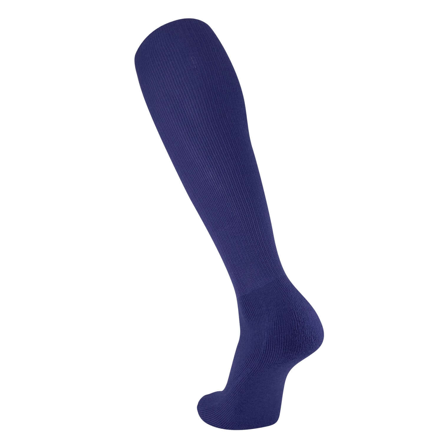 TCK Tube Sock in navy, knee-high athletic sock ideal for sports like baseball, softball, and football, featuring moisture control.