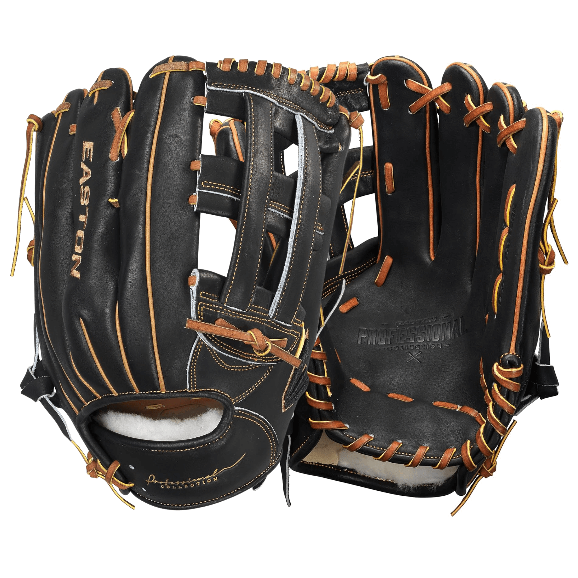Easton PCH-L73 12.75 in Outfield Glove Right, USA Chrome Tanned Horween Steerhide Back & Palm, Lightweight Japanese Shell