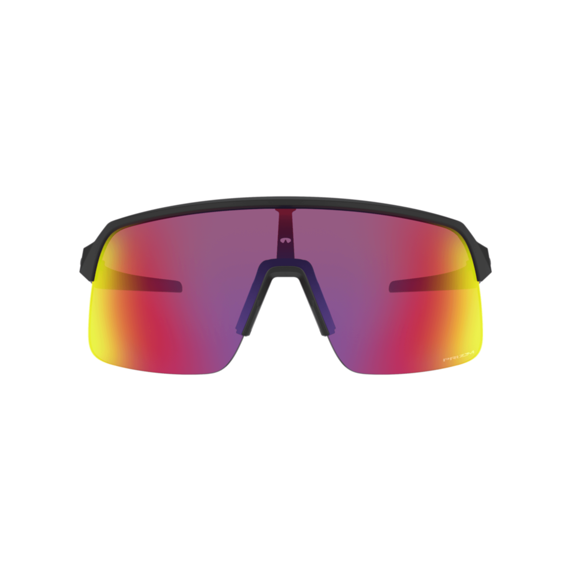 High-wrap semi-rimless Oakley Sutro Lite frame for increased field of view and improved ventilation.