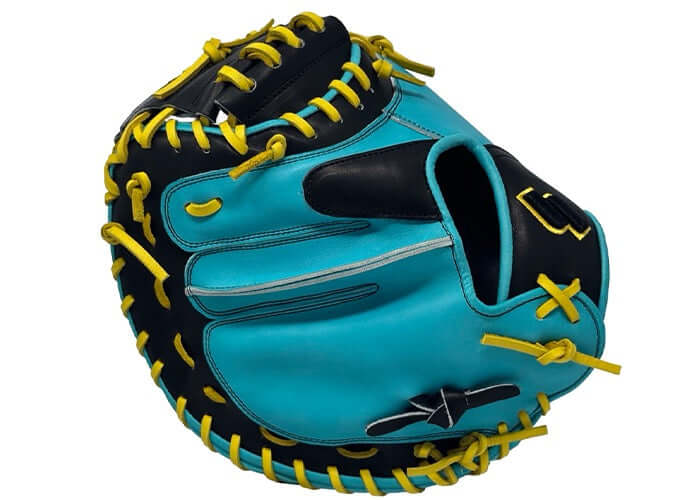 Sacco Ultra Premium Steer Hide 35" Catcher's Mitt- outside view