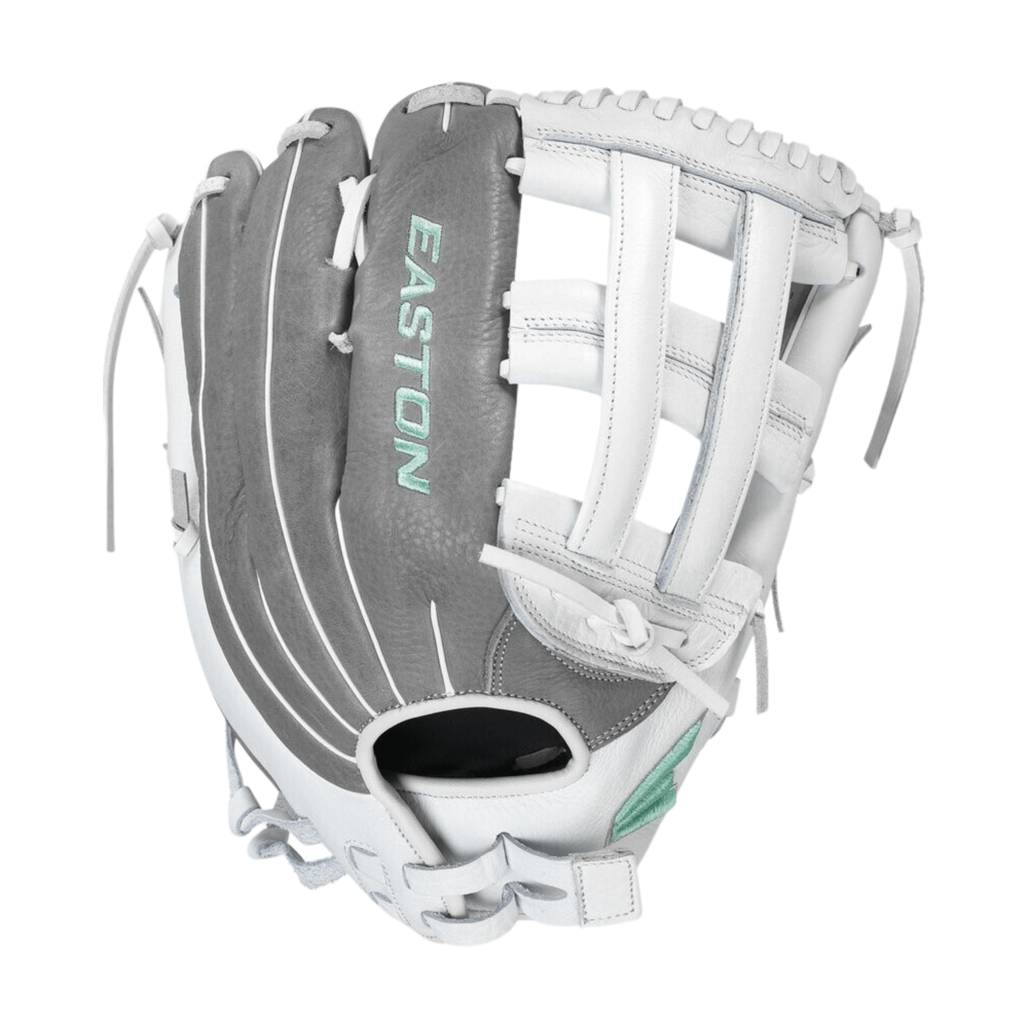 Easton FMFP13 Fastpitch Outfield Glove, 13 in, oil-tanned cowhide leather shell with adjustable Quantum Closure System