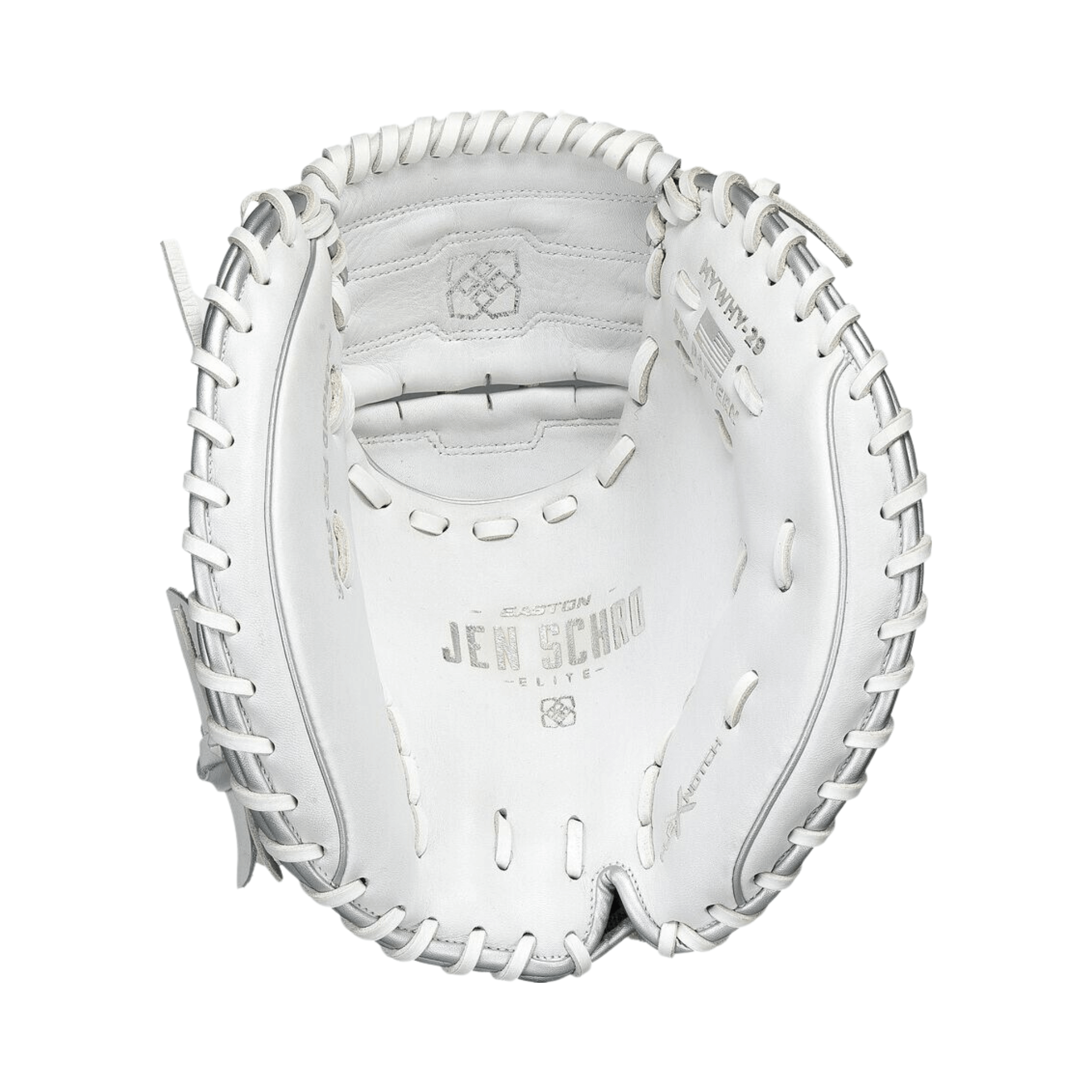 MYWHYY-29 Elite FP 33 in Fastpitch Catchers Mitt LHT front view