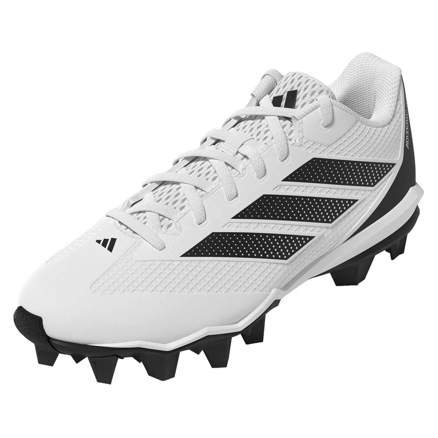 Adidas Adizero Impact 2.0 Molded Cleats Kids - White/Core Black
