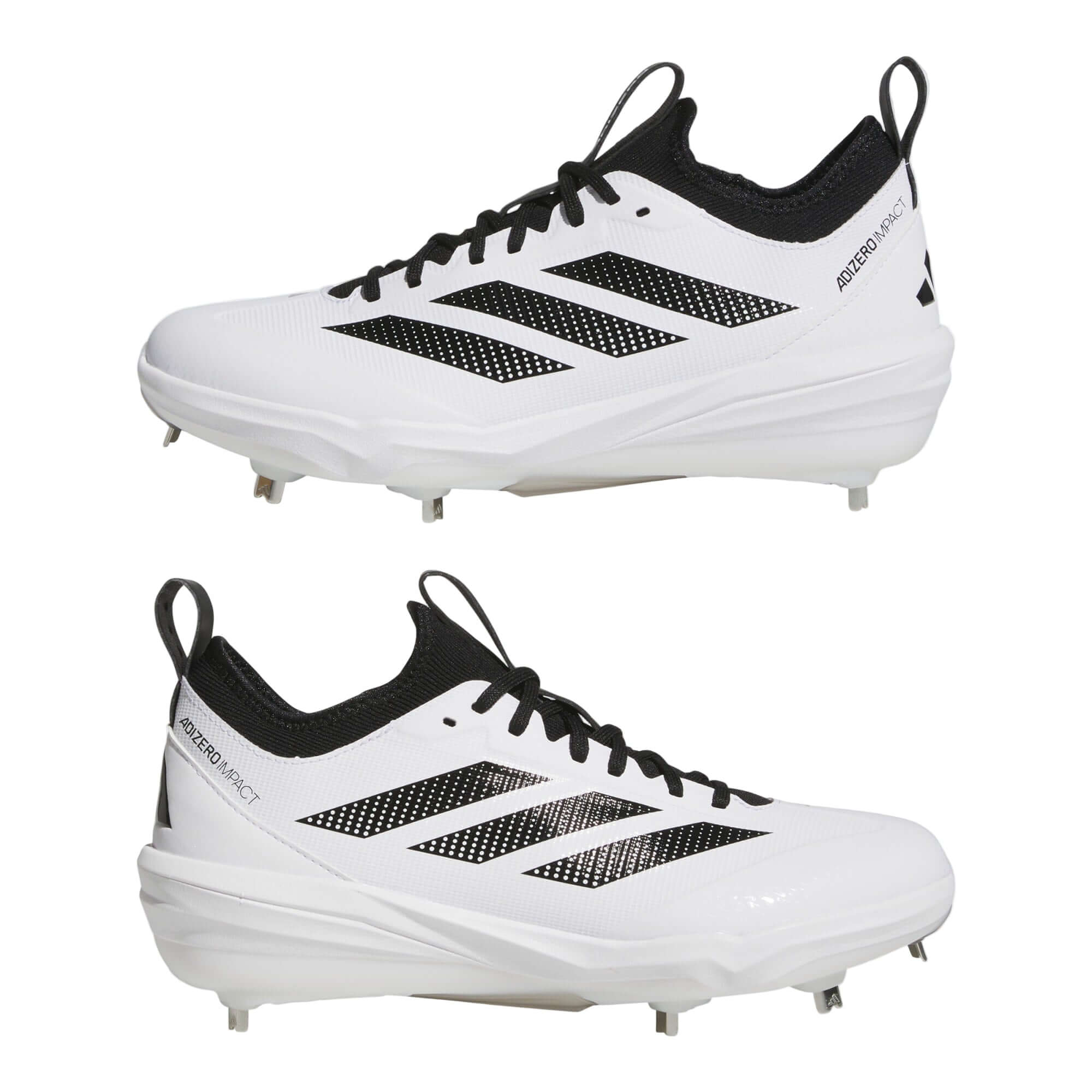 Adidas Adizero Impact 2.0 Baseball Cleats – White