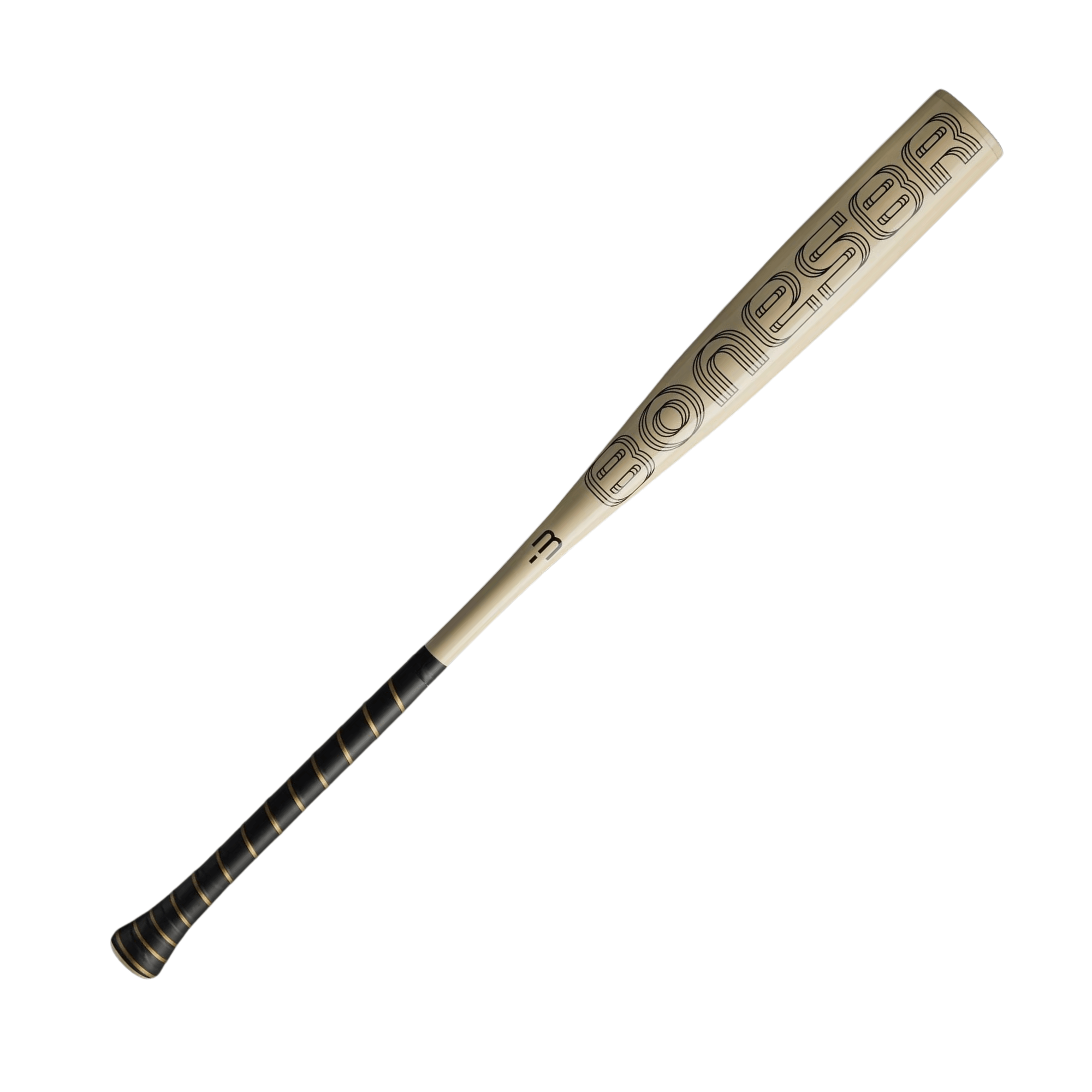 Warstic Bonesaber BBCOR metal baseball bat featuring Katana2X alloy barrel for enhanced swing speed and balance.