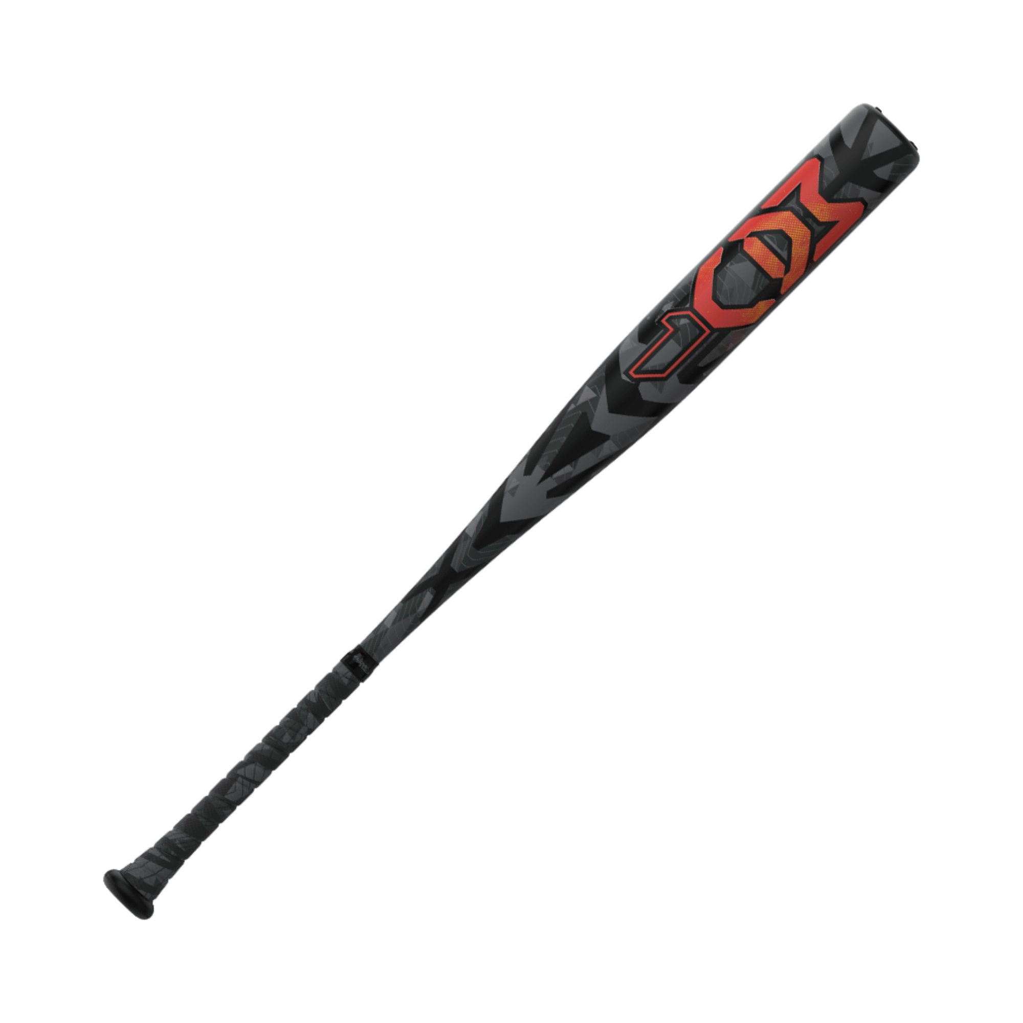 Easton MAV1 BBCOR baseball bat with a 2 5/8" barrel, featuring a sleek black design and red accents.