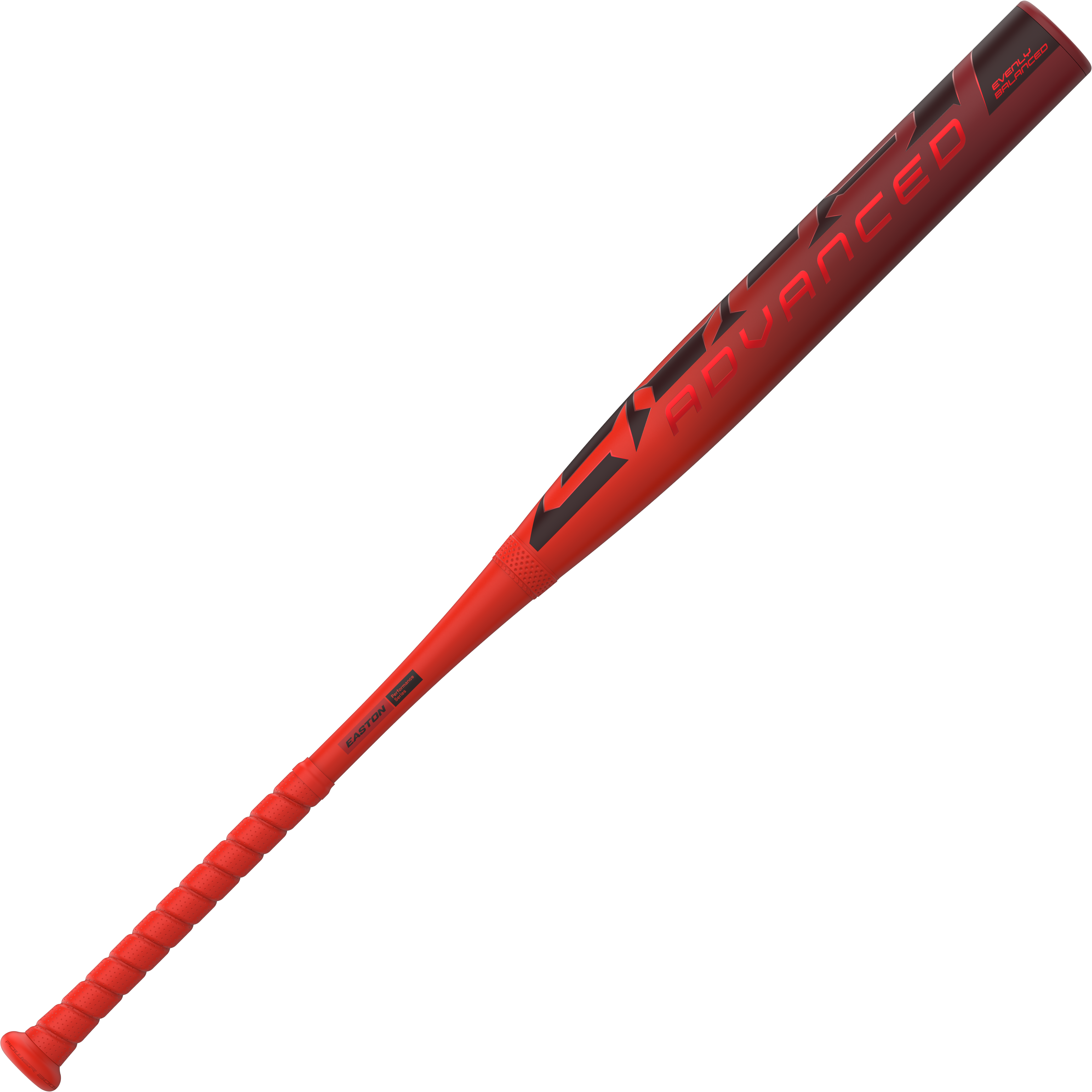 Front view of the 2026 Easton Ghost Advanced (-10) Fastpitch Softball Bat with the Double Barrel construction