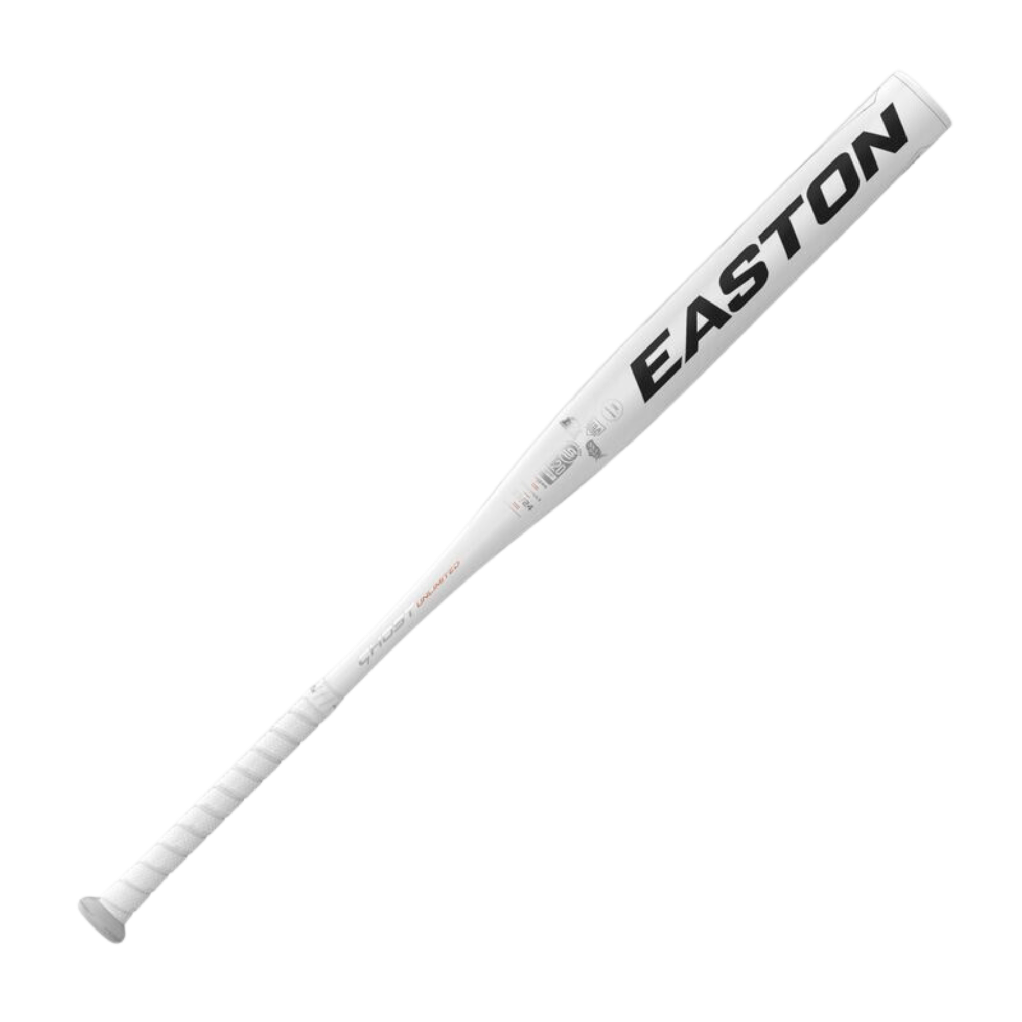 Easton Ghost Unlimited -9 Fastpitch Softball Bat with Sonic Comp Max technology for low barrel compression.
