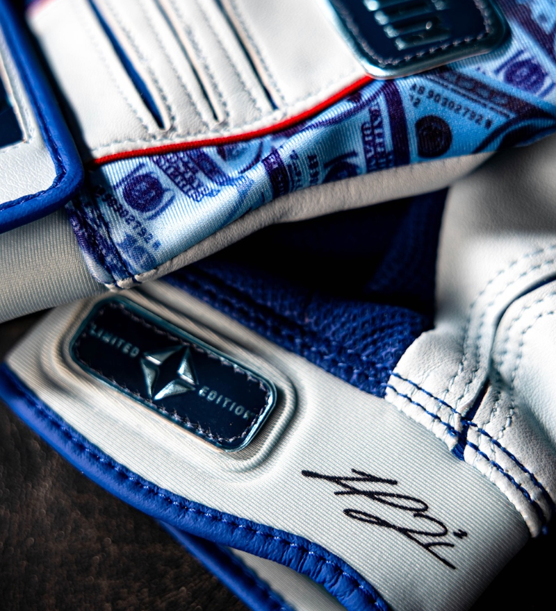 Franklin Michael Harris Youth CFX Pro Batting Gloves - Cold Cash Limited Edition