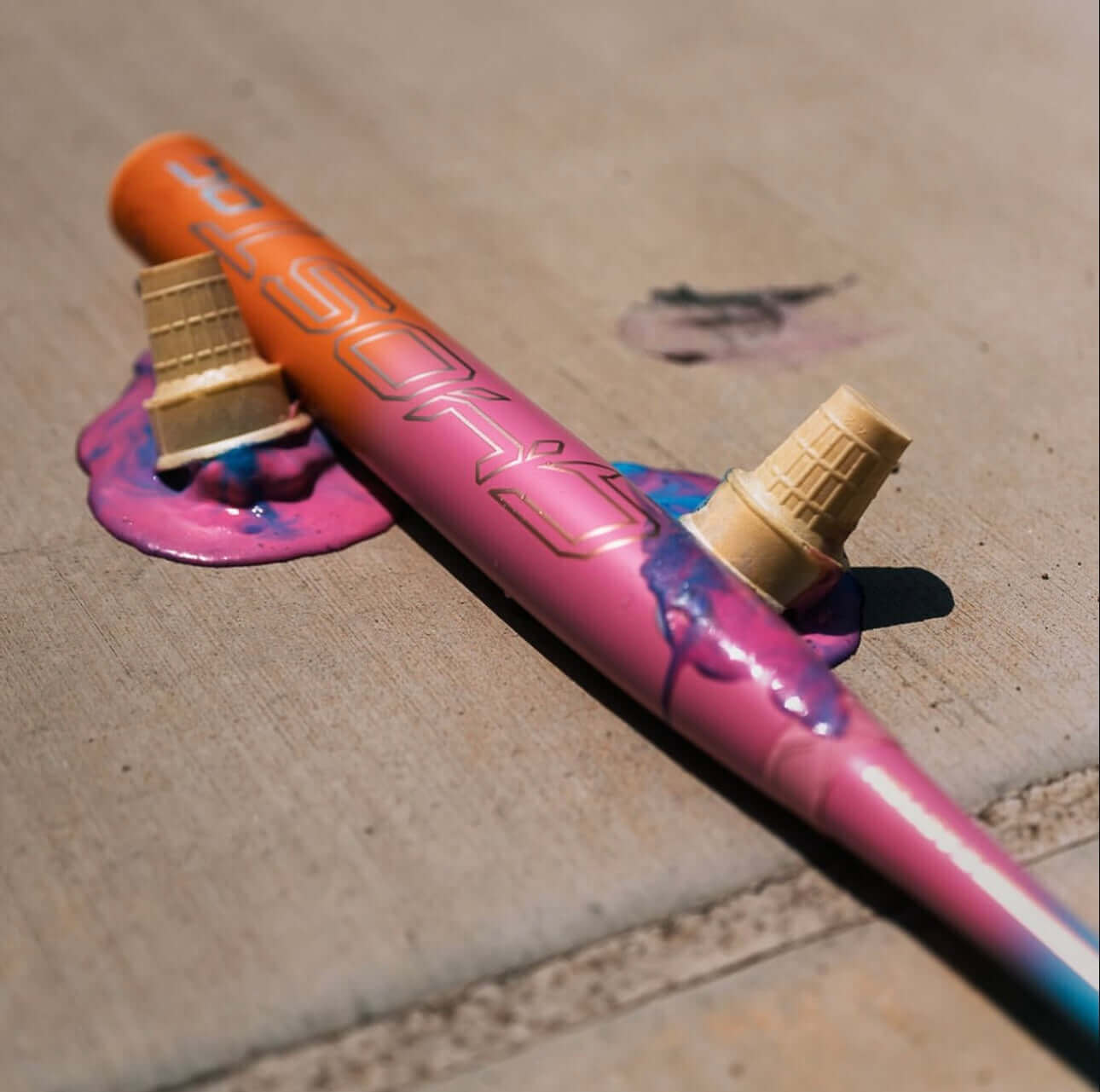 2026 Easton Ghost OG Rainbow Sherbet (-10) Fastpitch Softball Bat