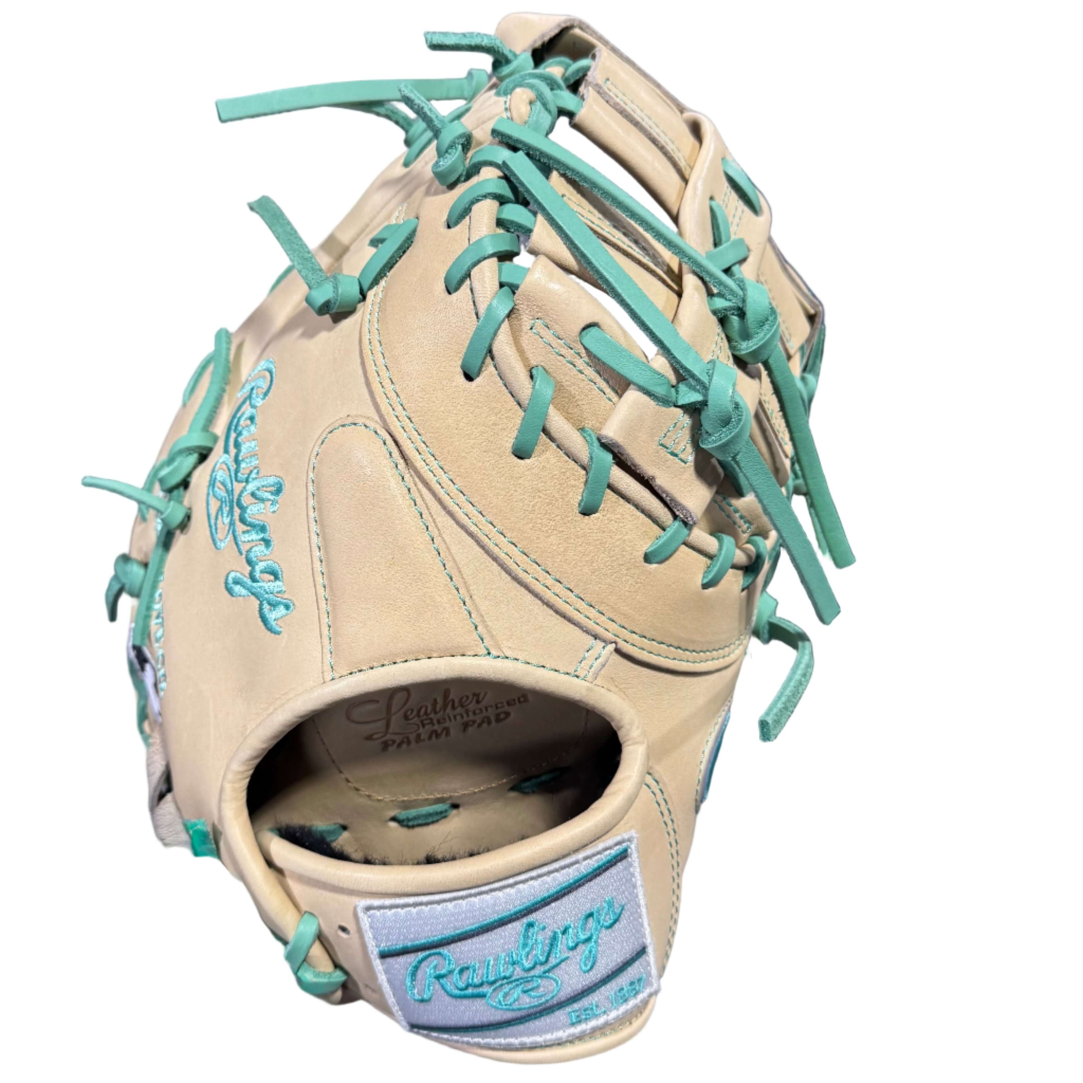 Rawlings Heart of The Hide Custom 13" Baseball First Base Mitt - DCT Pattern - Sandstone