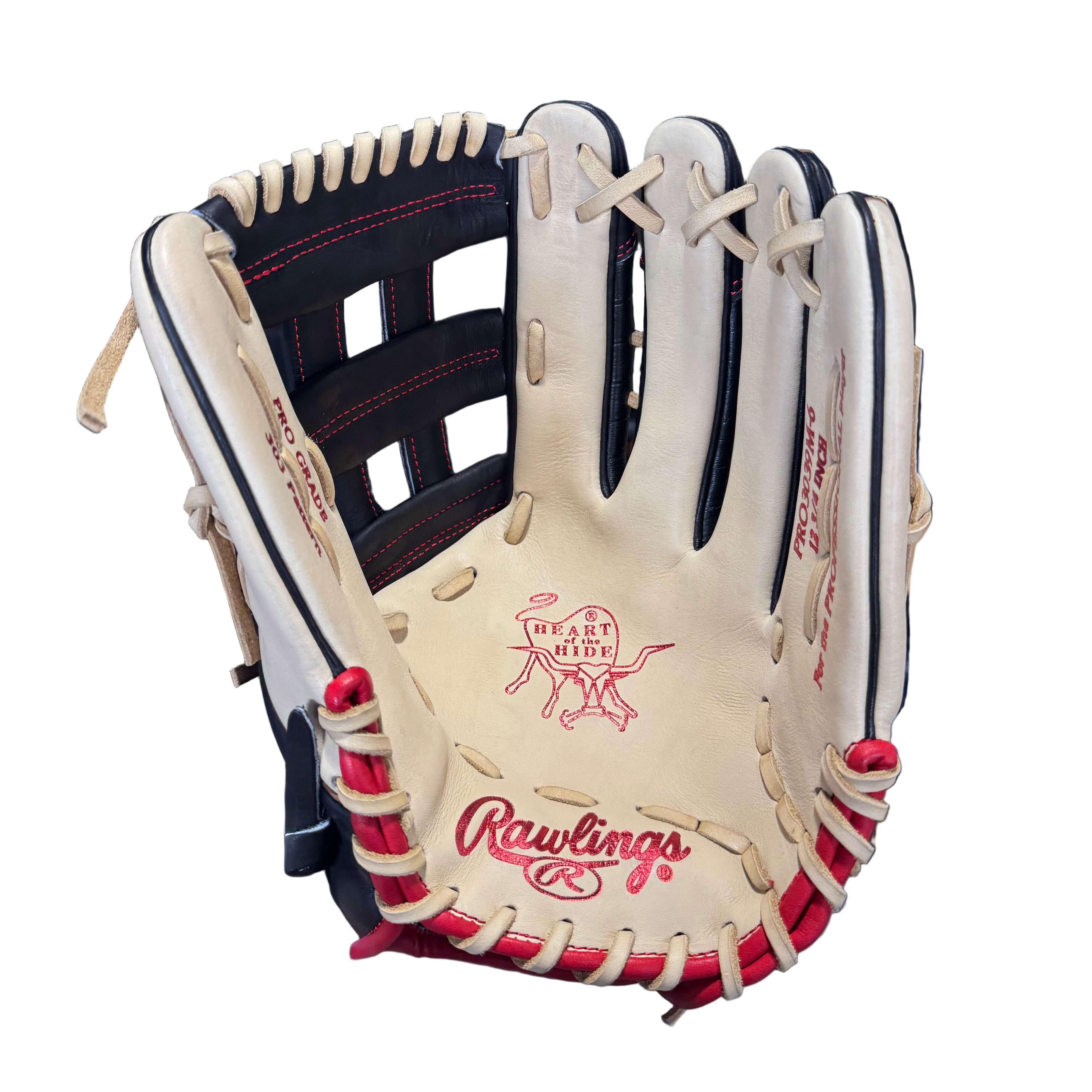 Rawlings Heart of The Hide Custom 12.75" Outfield Glove - PRO3039M - Dark Knight