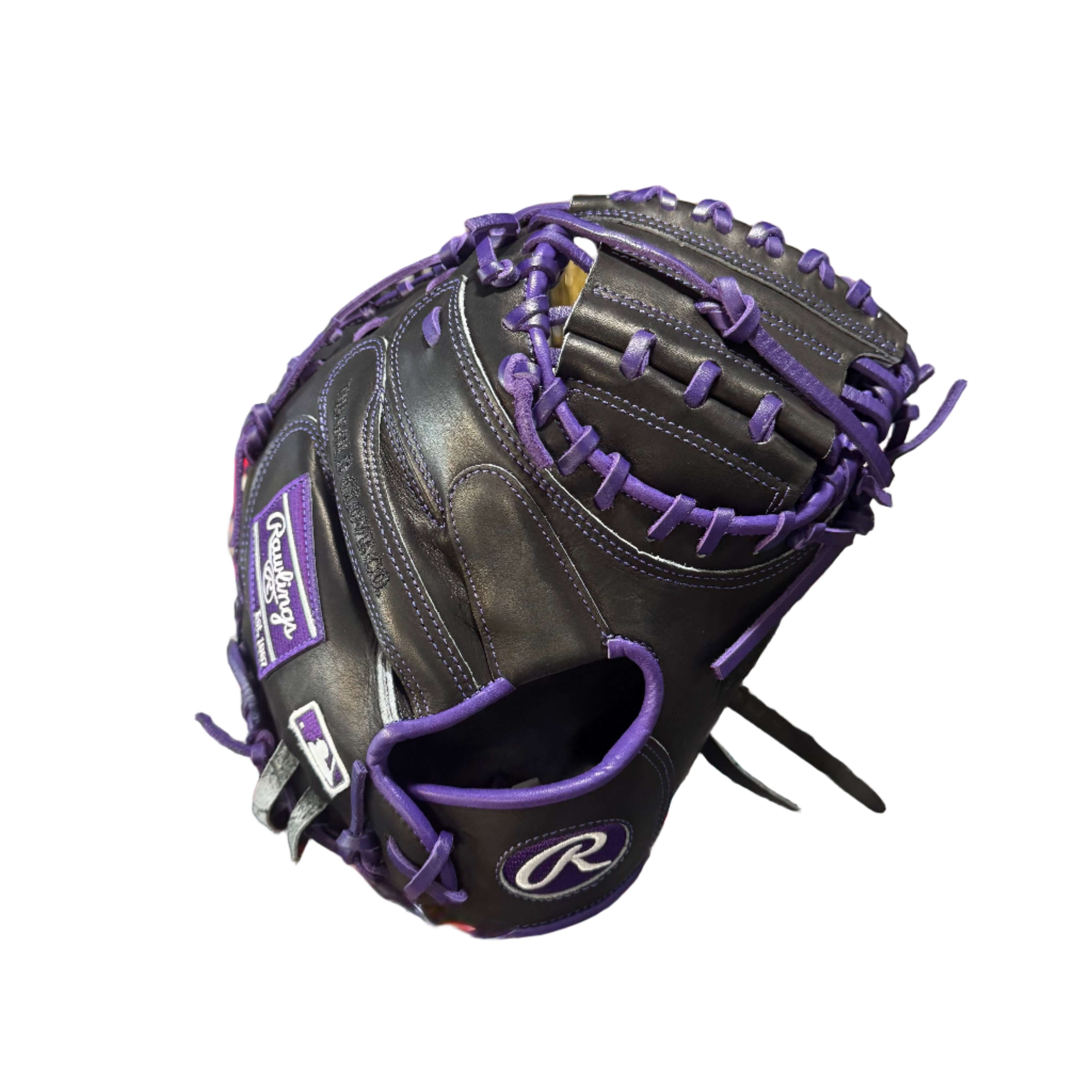 Rawlings Heart of The Hide Custom Catcher's Mitt PROCM43 34" Purple Venom
