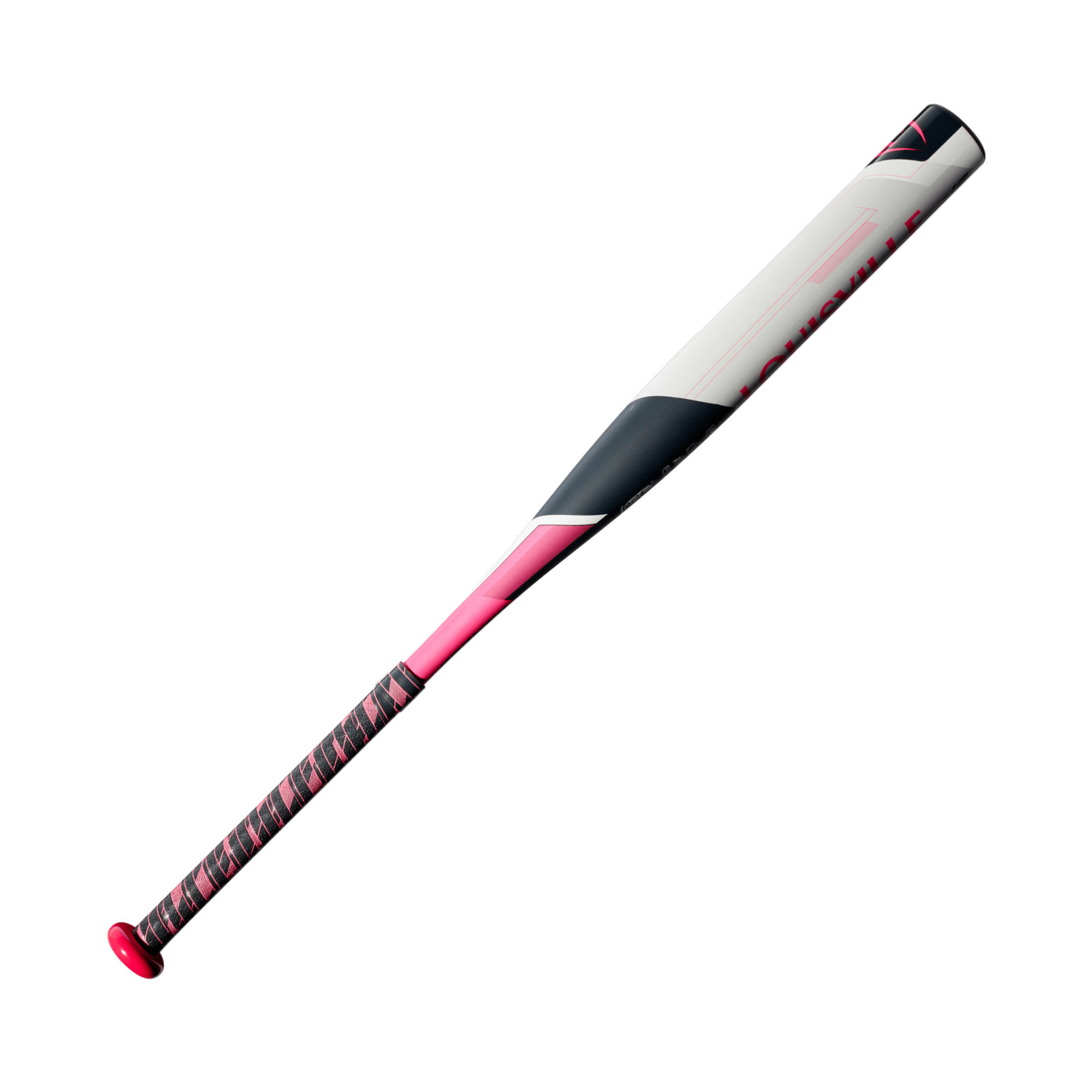 Louisville Slugger 2020 Proven -13 FastPitch bat with a performance composite barrel and pink design for young players.
