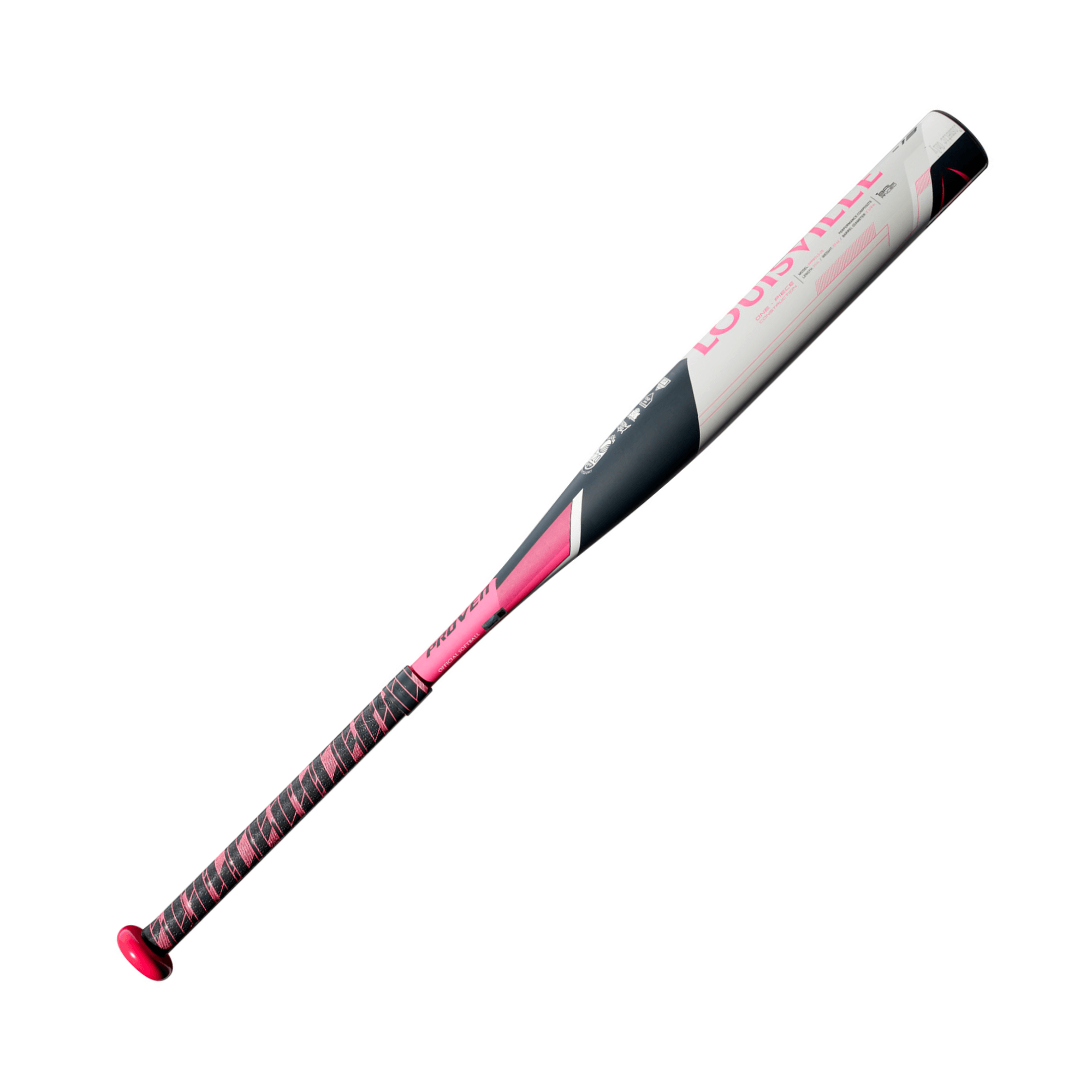 Louisville Slugger 2020 Proven -13 FastPitch bat with performance composite barrel and engineered sweet spot.