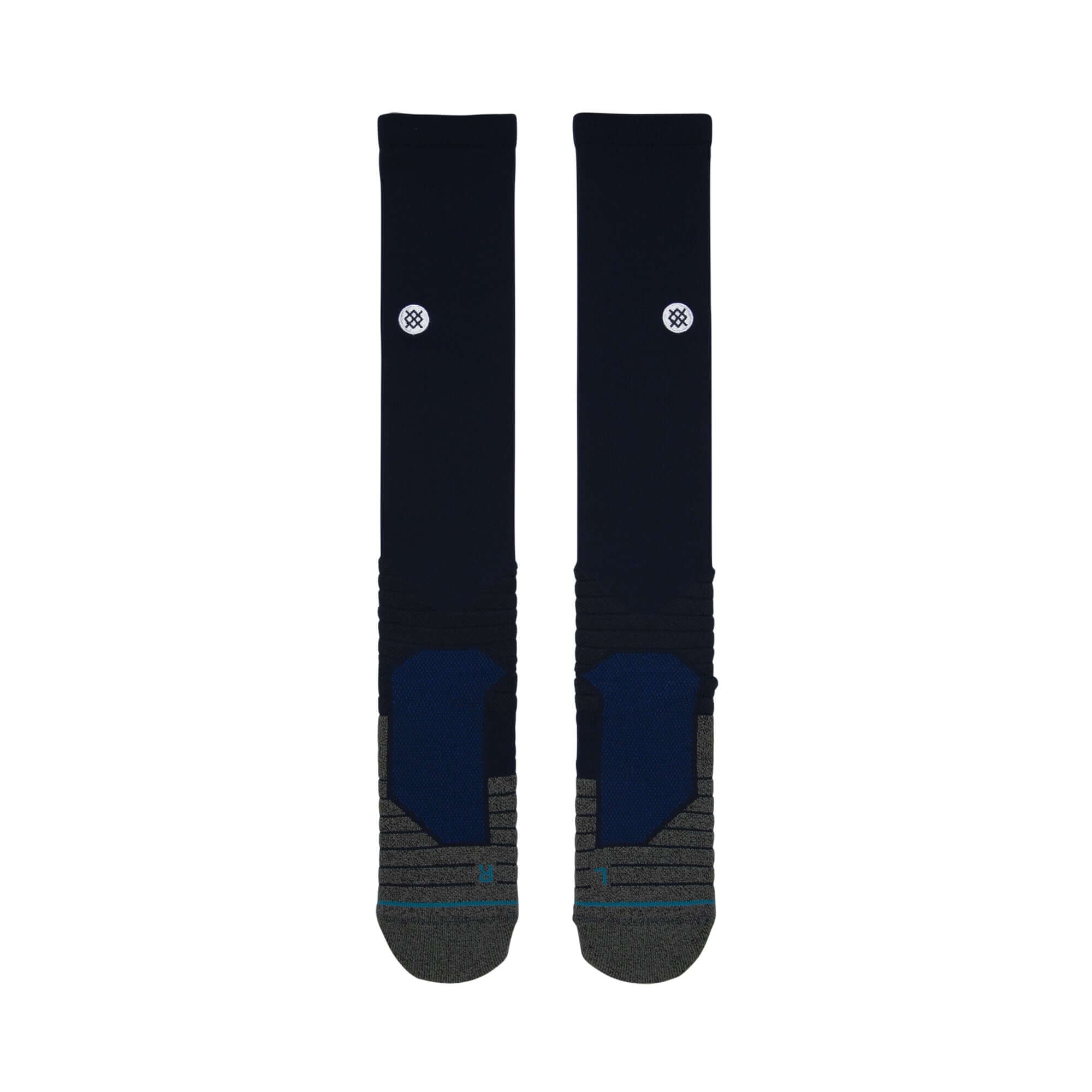 Stance MLB Diamond Pro OTC Socks in Navy Blue, designed for comfort and support during sports activities.