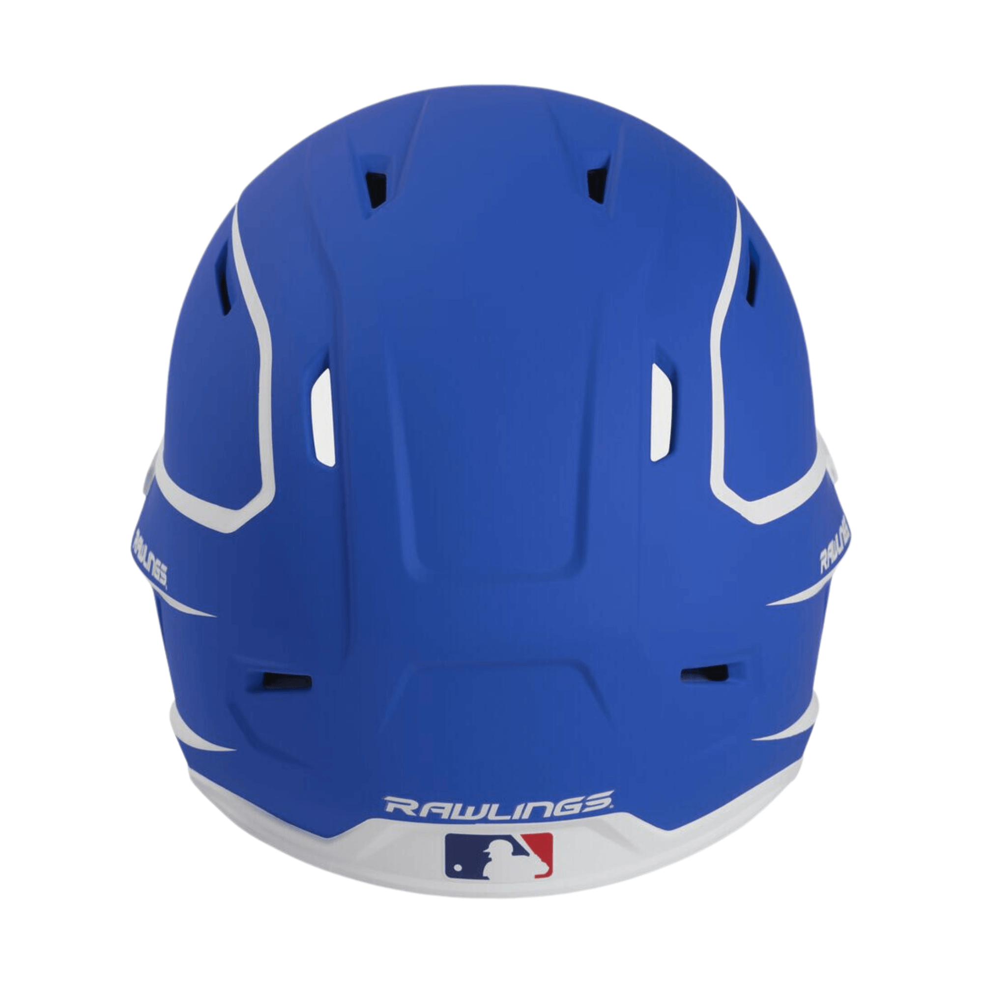 Rawlings Mach 2-Tone Helmet Royal/White Junior, sizes 6 3/8 to 7 1/8