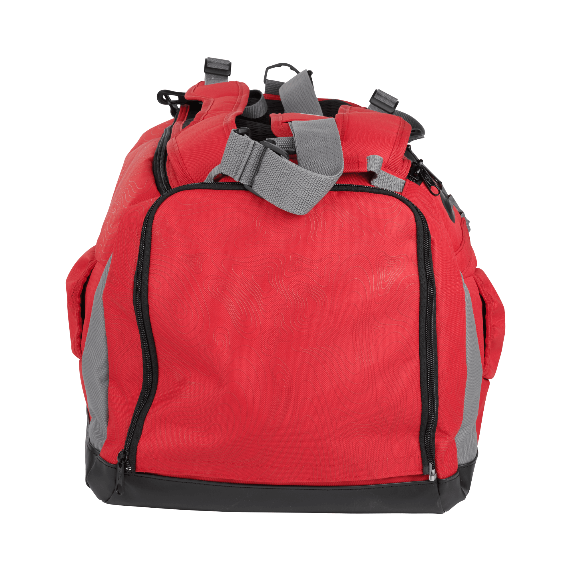 Rawlings MACH Duffle Bag with bat storage sleeves and cleat/shoe compartment