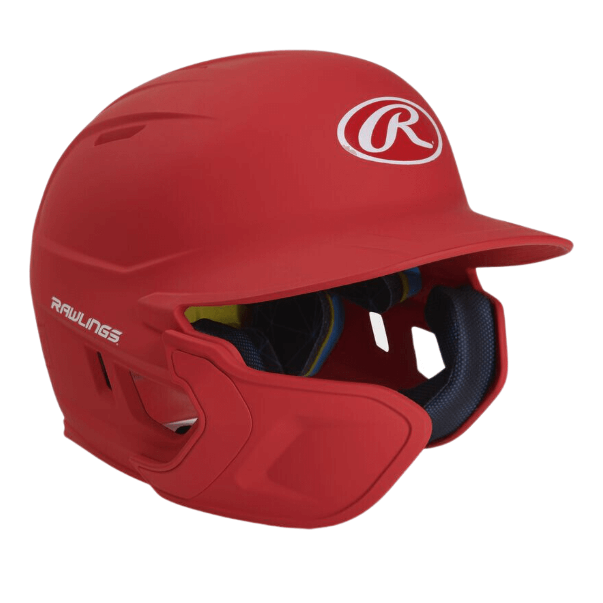 Rawlings Mach Helmet with Extended Flap for Left-Handed Hitters