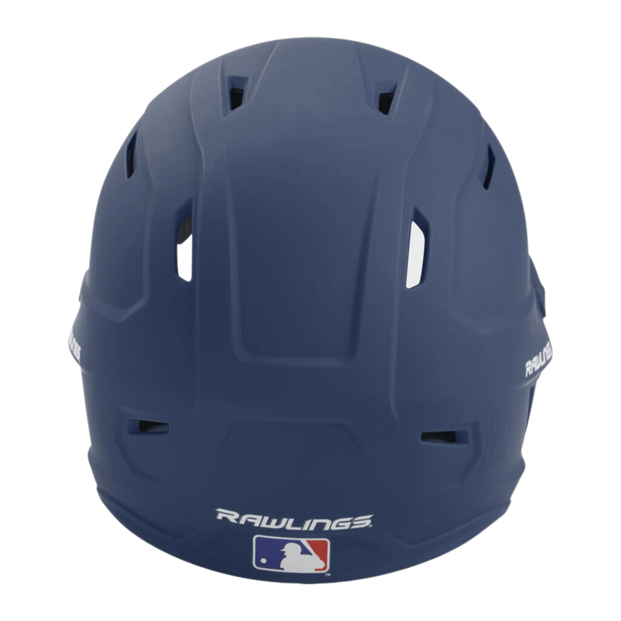Rawlings Mach Junior batting helmet showing sleek design and ventilation features, perfect for young baseball players.