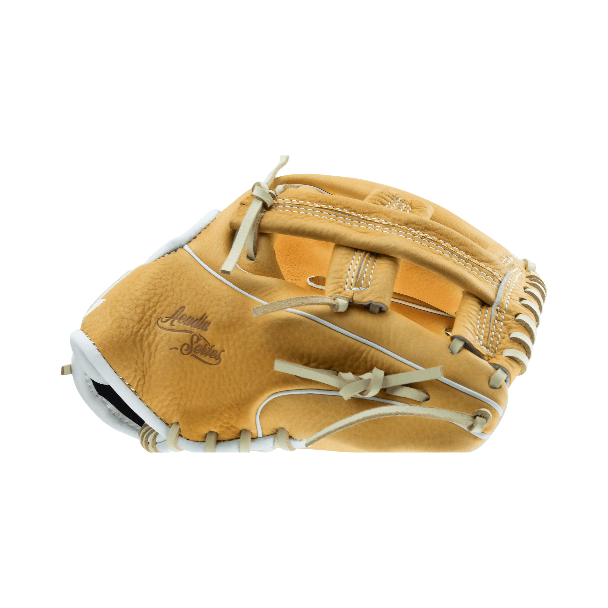 Marucci Acadia M Type V2 11.50" baseball glove showcasing dual wide shape and quality leather craftsmanship.