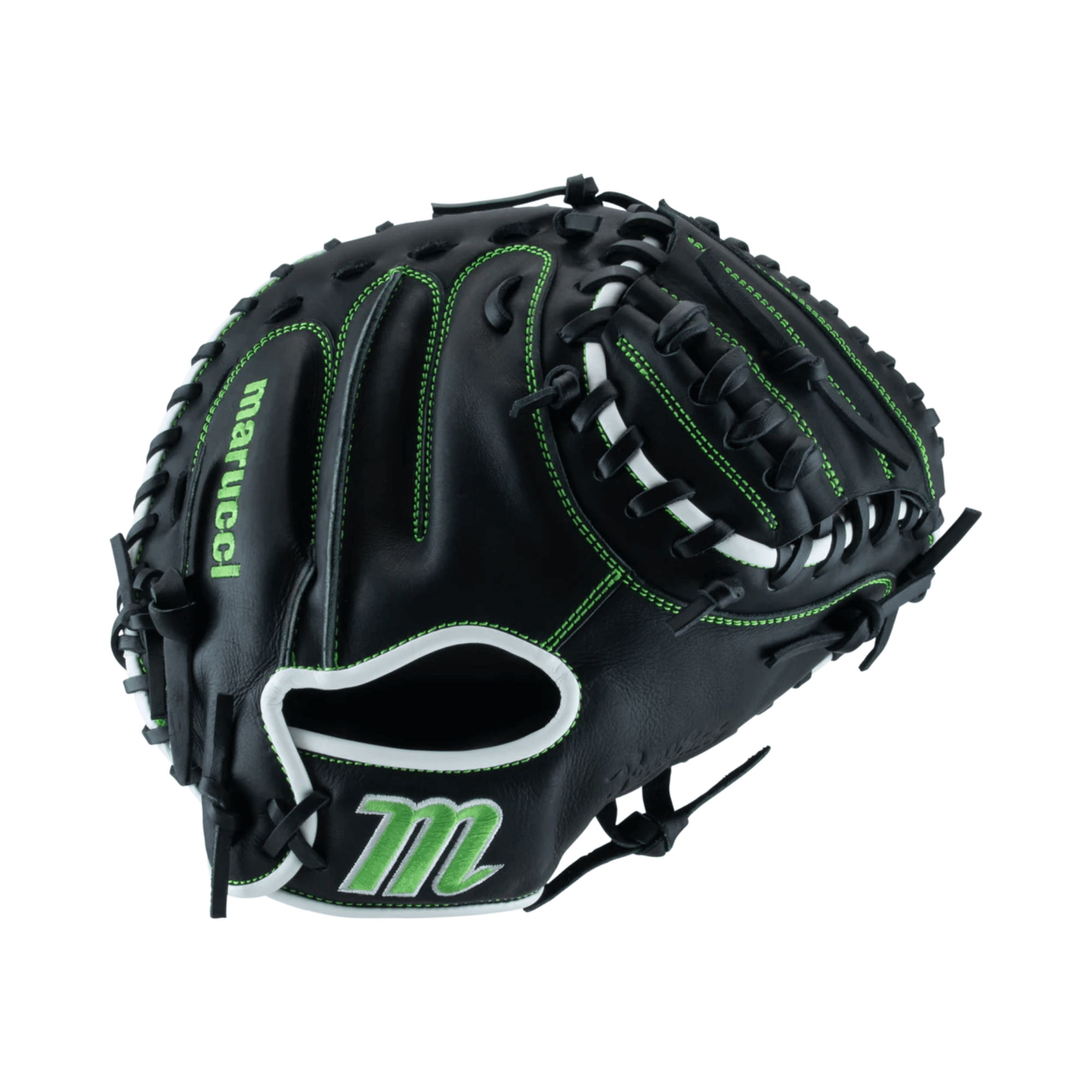 Back of Krewe Series 225C1 Mitt, showcasing the standard shape and medium depth design.