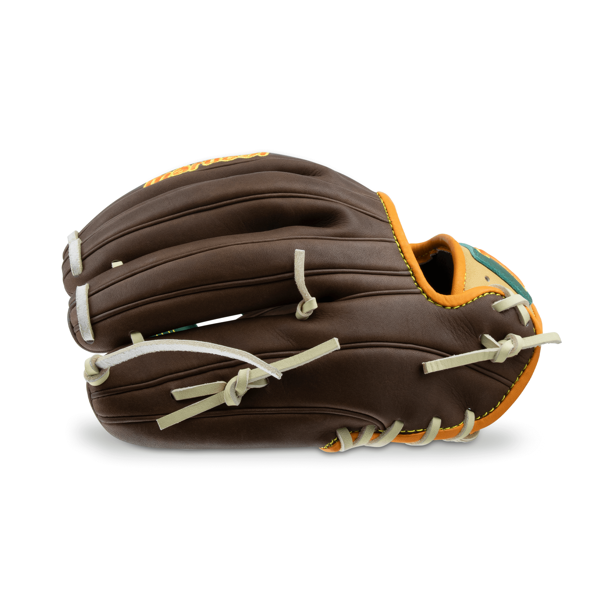 Marucci Nightshift Mallard II 11.5" baseball glove showcasing premium leather and cushioned design for ultimate comfort.