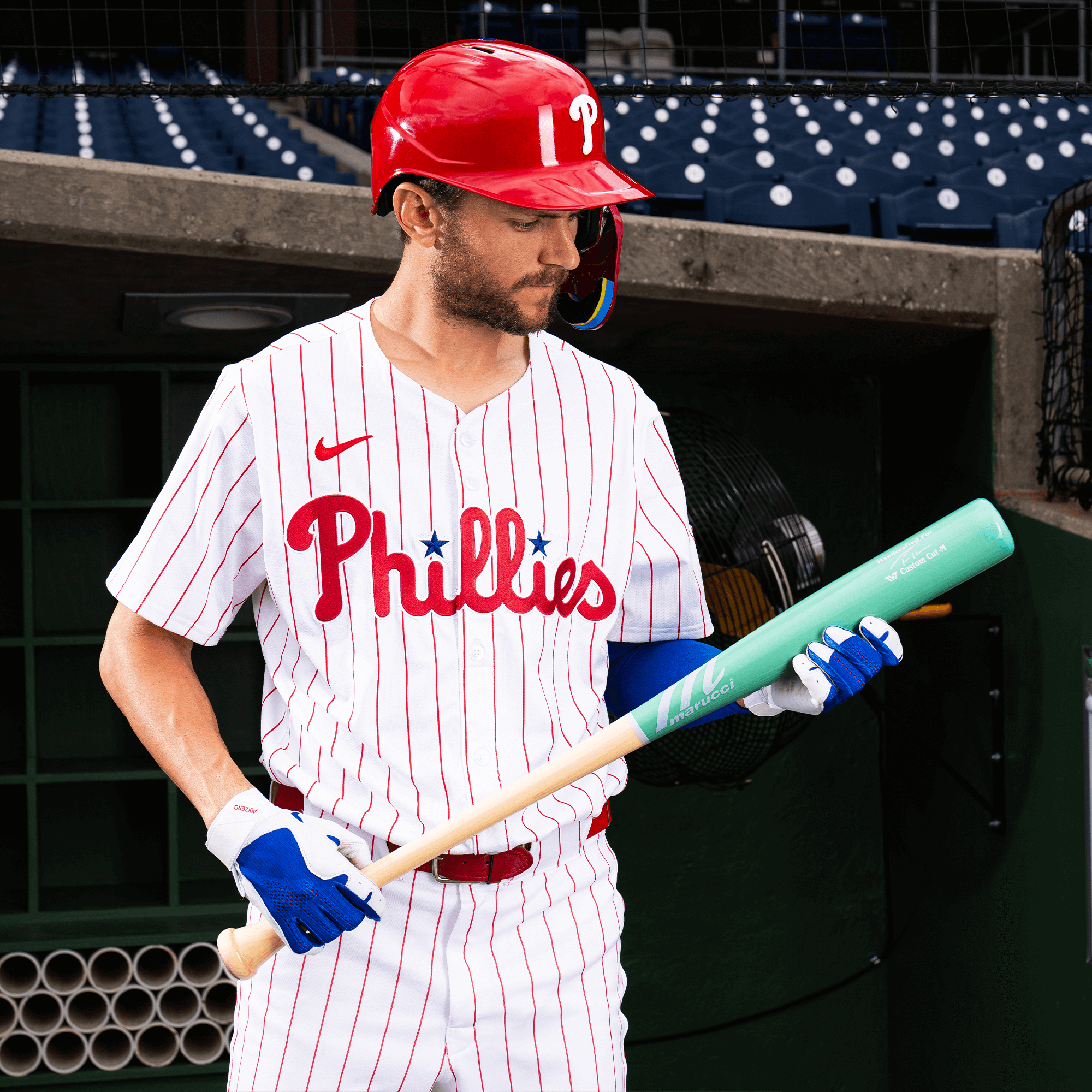 Marucci TVT Pro Exclusive Natural/Mint Wood Baseball Bat