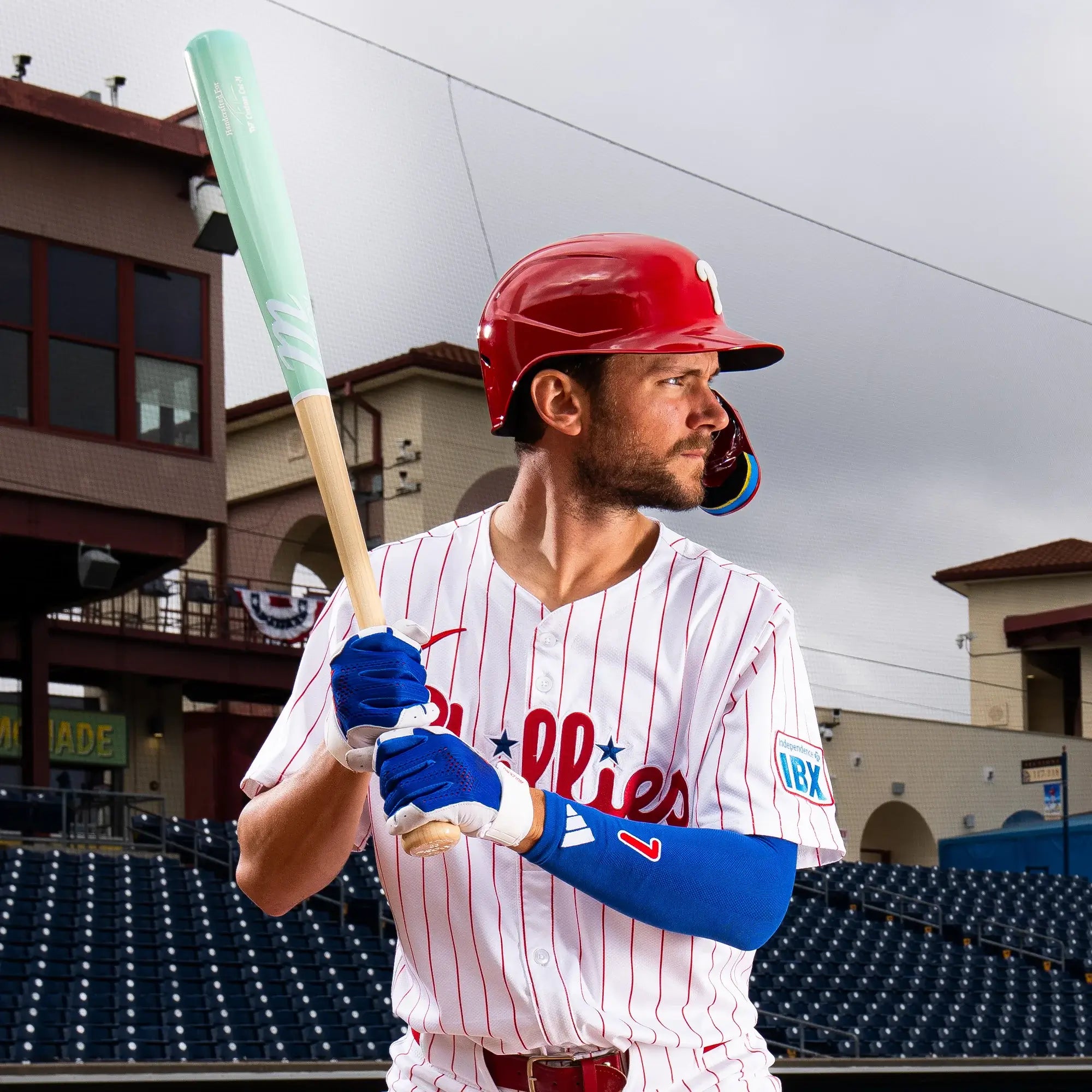 Marucci TVT Pro Exclusive Natural/Mint Wood Baseball Bat