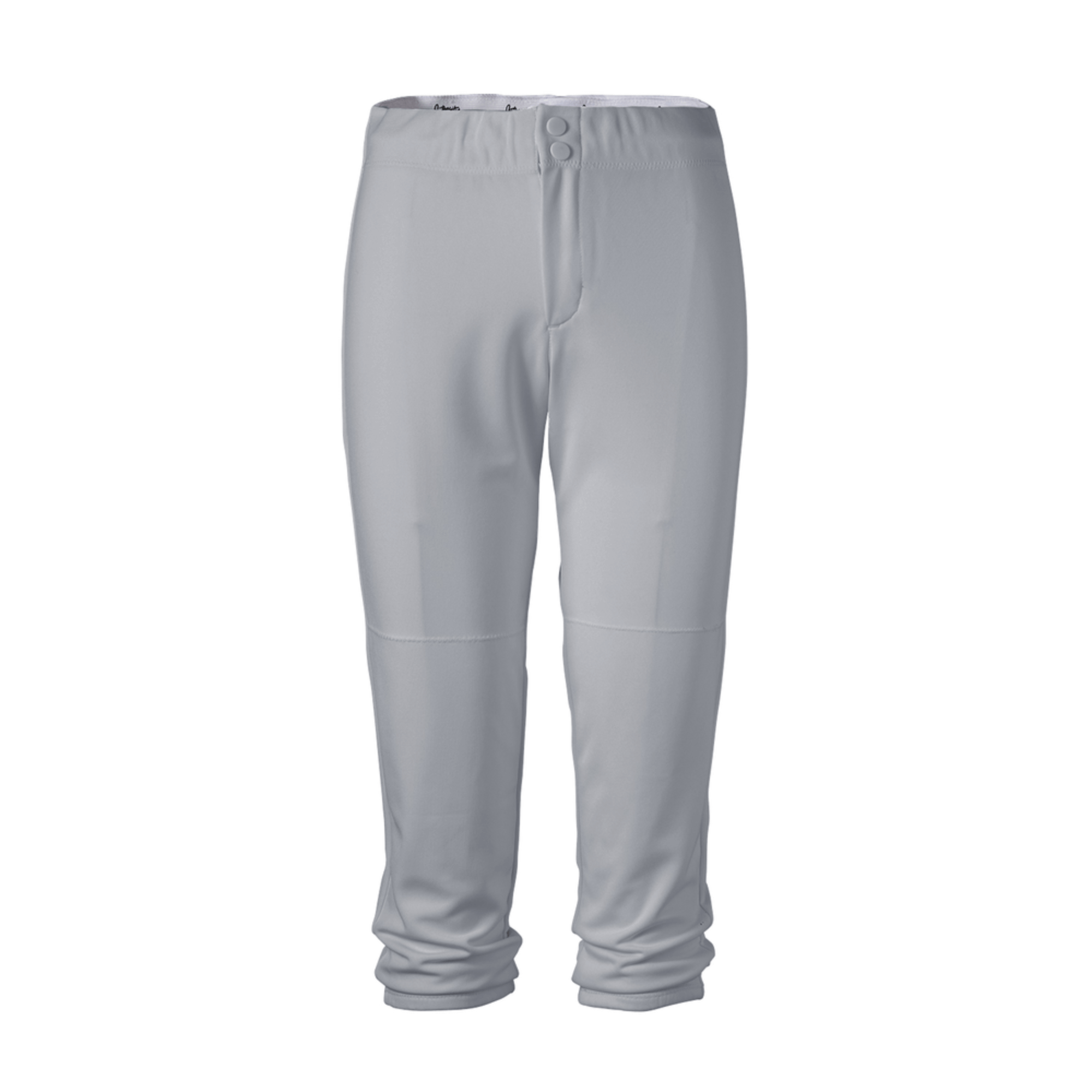 Intensity Women's Baseline Low Rise Pant in Grey, featuring a comfortable fit and durable elastic hem for active wear.