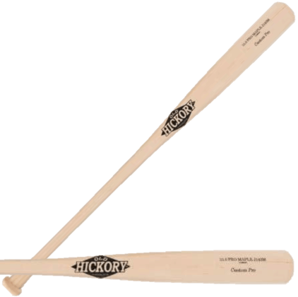 Old Hickory J143 Custom Pro Maple bat, crafted from premium maple and ash for professional players.