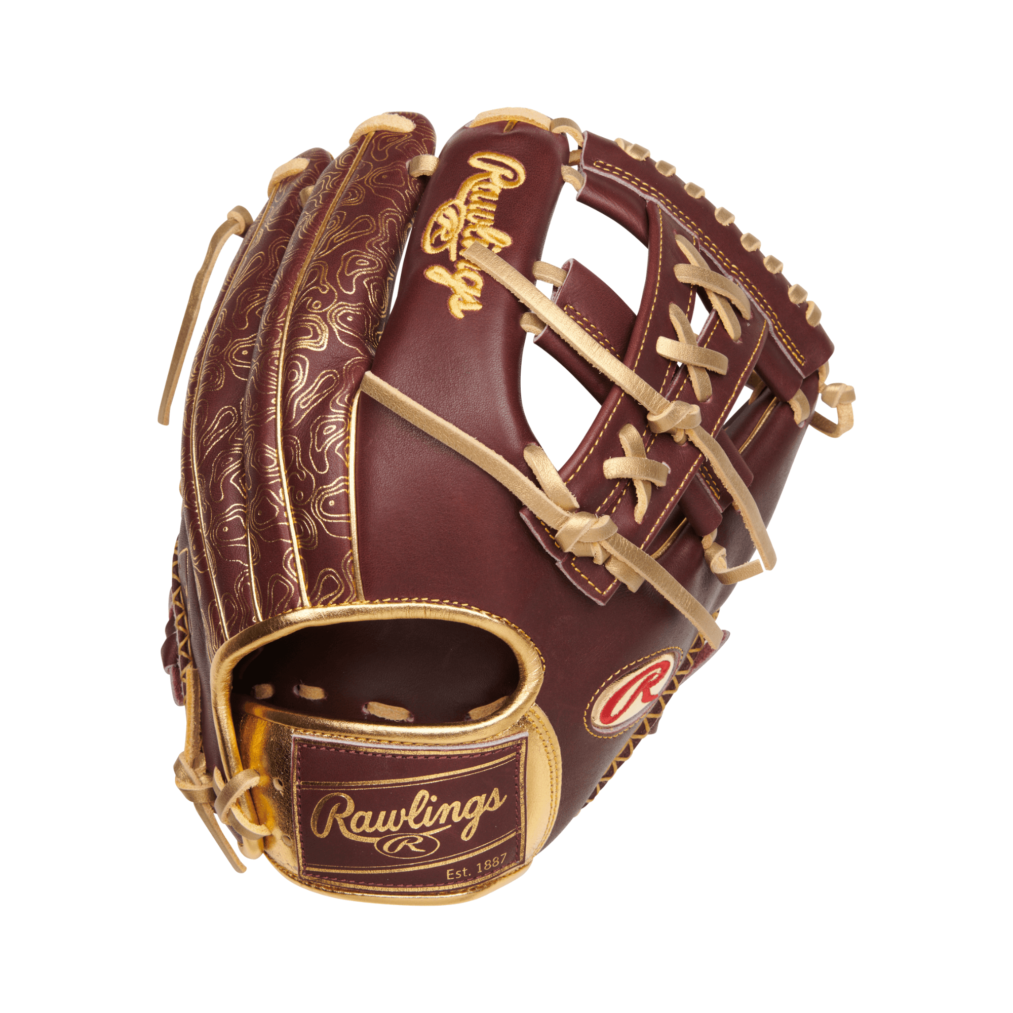 Rawlings Gold Glove Club RGGC Goldy 11.75-inch infield glove with Split Single Post web design and Heart of the Hide leather.
