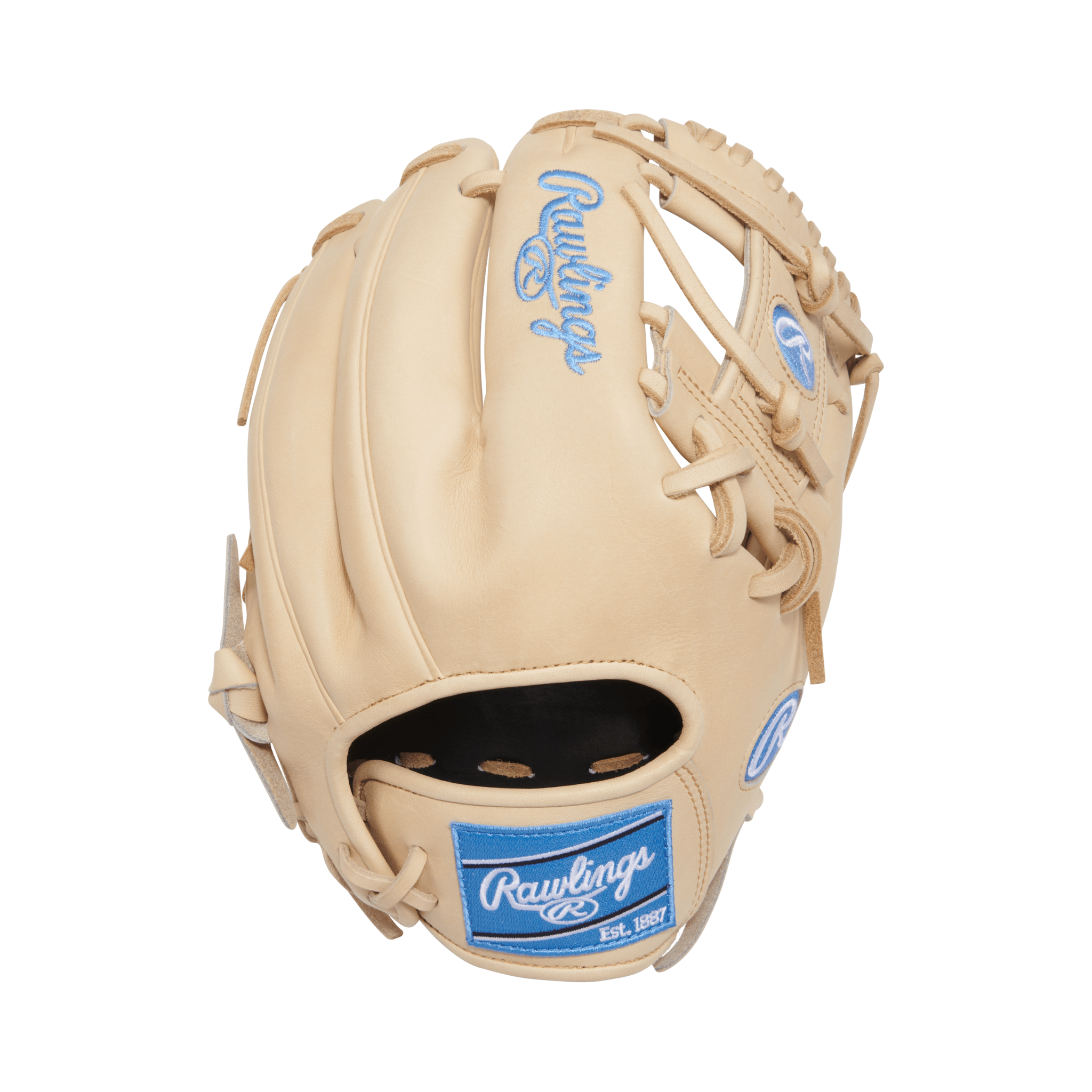 Rawlings Heart Of The Hide Series Softball Glove Camel/Col. Blue 11.5"